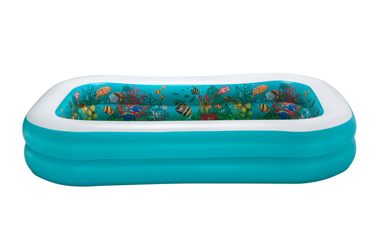 Family Pool 3D Abenteuer 262 x 175 x 51 cm, eckig