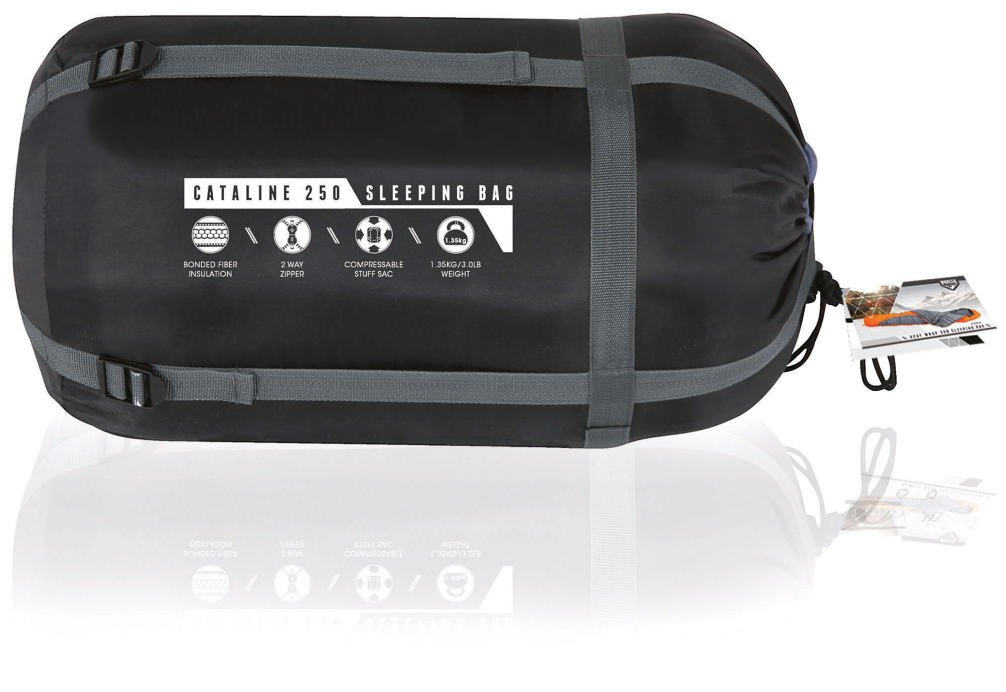 Pavillo™ Cataline 250 Sleeping Bag 230x80x60 cm, Mumienschlafsack Pavillo™ Cataline 250 Sleeping Bag 230x80x60 cm, Mumienschlafsack