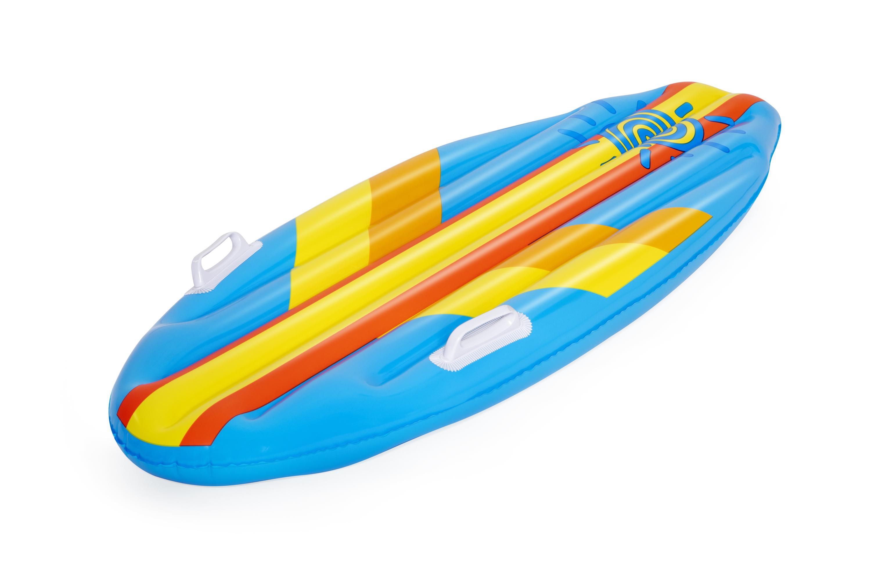Kinder-Surfboard Stars and Flowers 114 x 46 cm