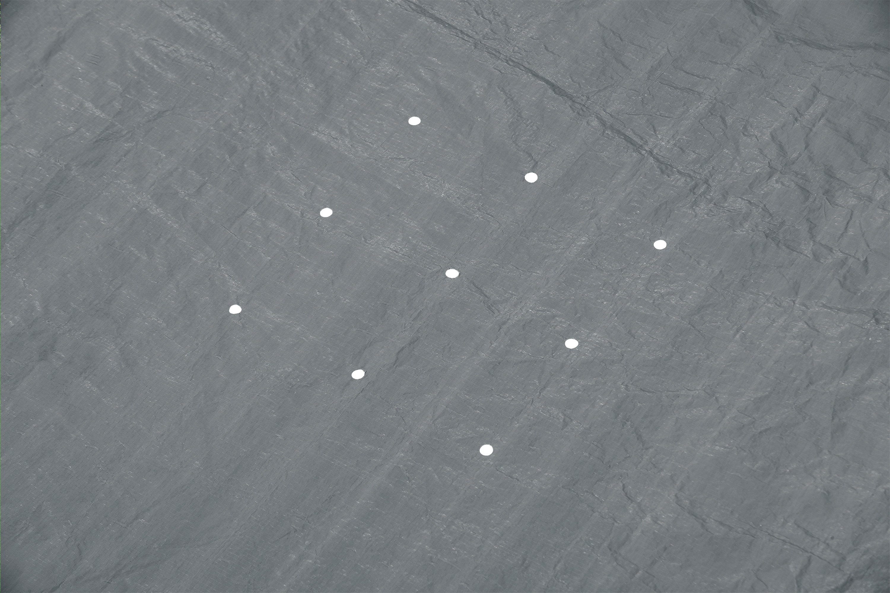 Winterfeste Premium Abdeckplane Ø 470 cm, grau, rund