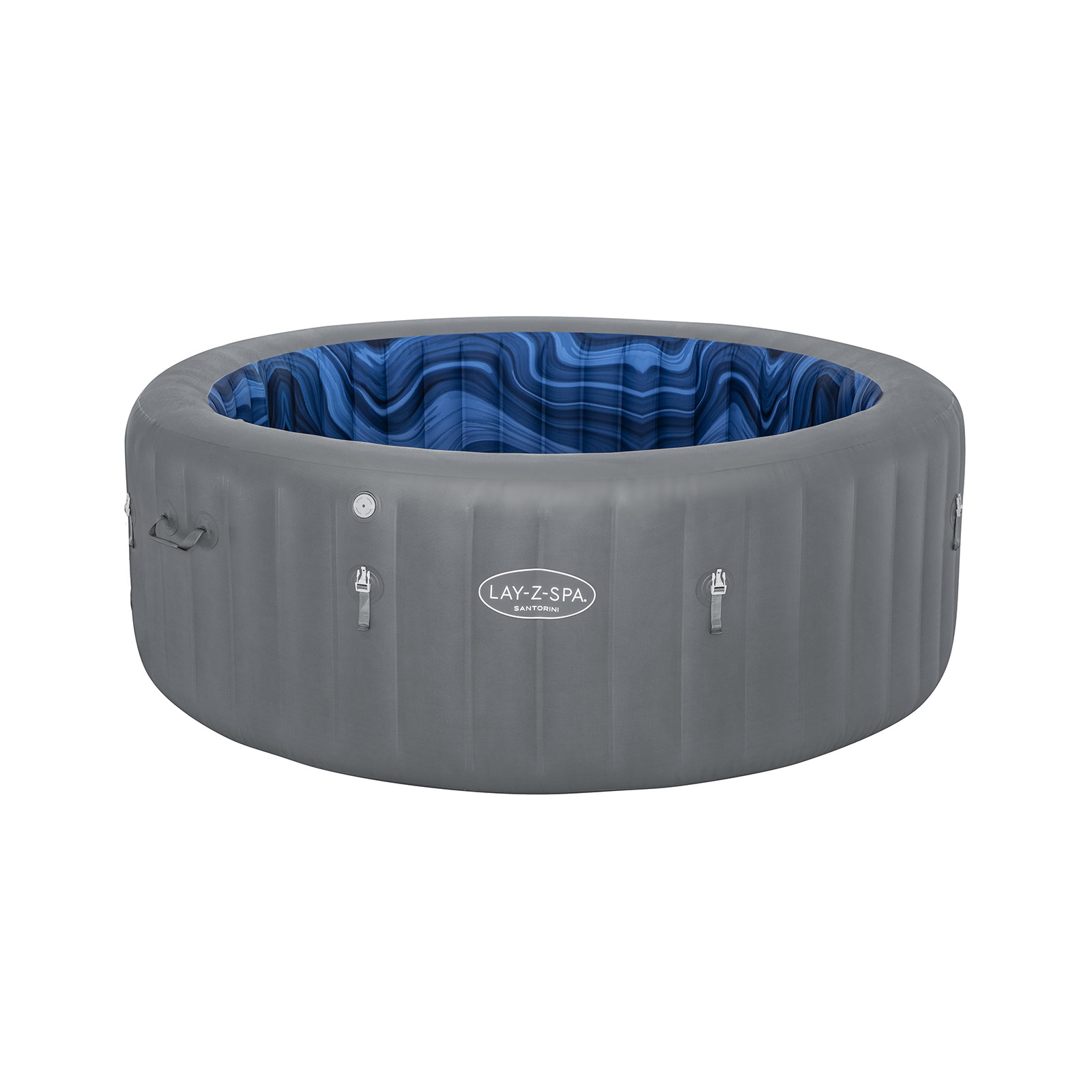 Bestway® Ersatzteil Poolfolie/Liner (graphit) für LAY-Z-SPA® Santorini Smart HydroJet™ Ø 216 x 80 cm