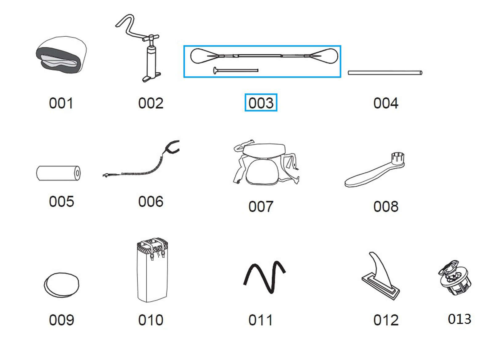 Bestway® Spare Part Aluminum paddle (black / 217 cm) for various Hydro-Force™ SUP's Bestway® Spare Part Aluminum paddle (black / 217 cm) for various Hydro-Force™ SUP's
