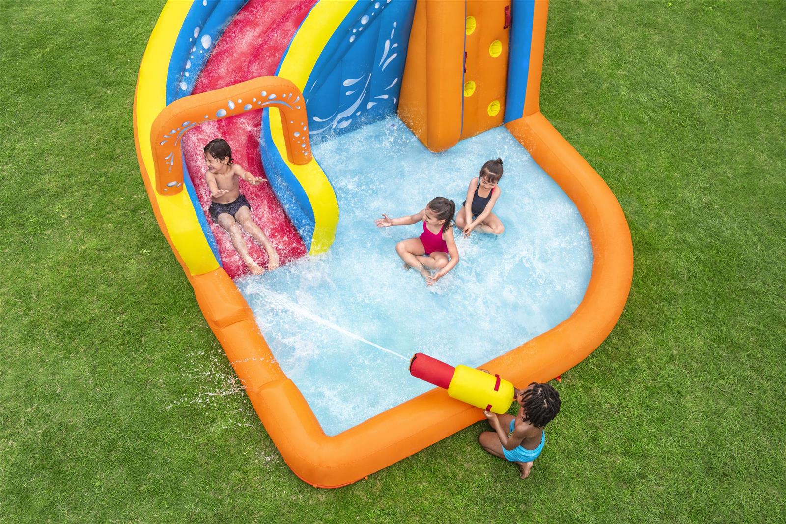 H2OGO!™ 12' x 10'6" x 8'10"/3.65m x 3.20m x 2.70m Turbo Splash Water Zone_Mega Water Park
