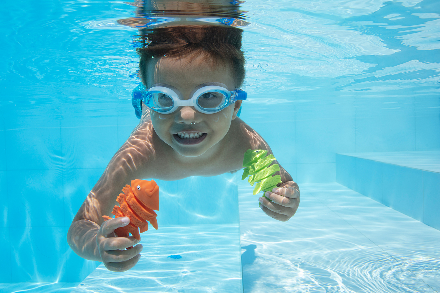 Squiggle Wiggle™ Tauchfische-Set ab 3 Jahren, 3er-Set
