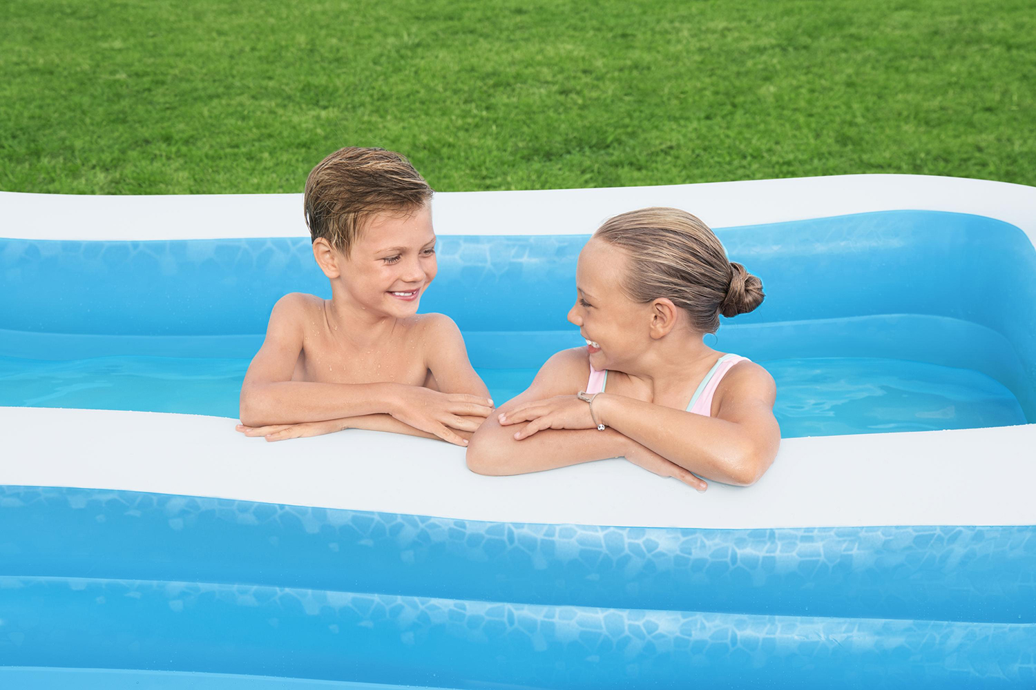 Family Pool 305 x 183 x 56 cm, eckig