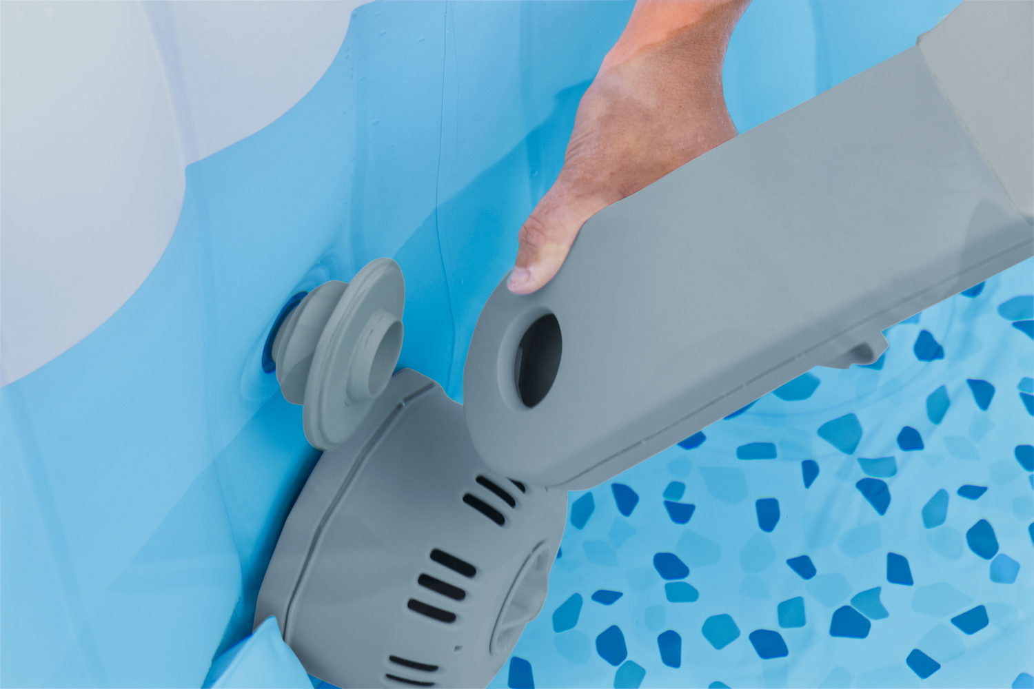 LAY-Z-SPA® Xtras LED-Wasserfall 46 x 17 x 10,4 cm