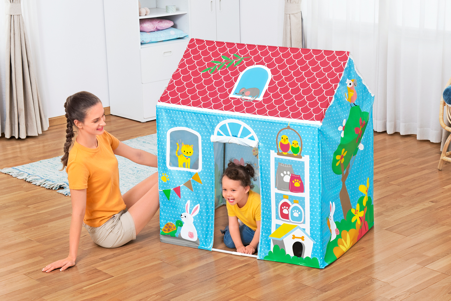 Spielhaus Purrfect Pets™ 102 x 76 x 114 cm