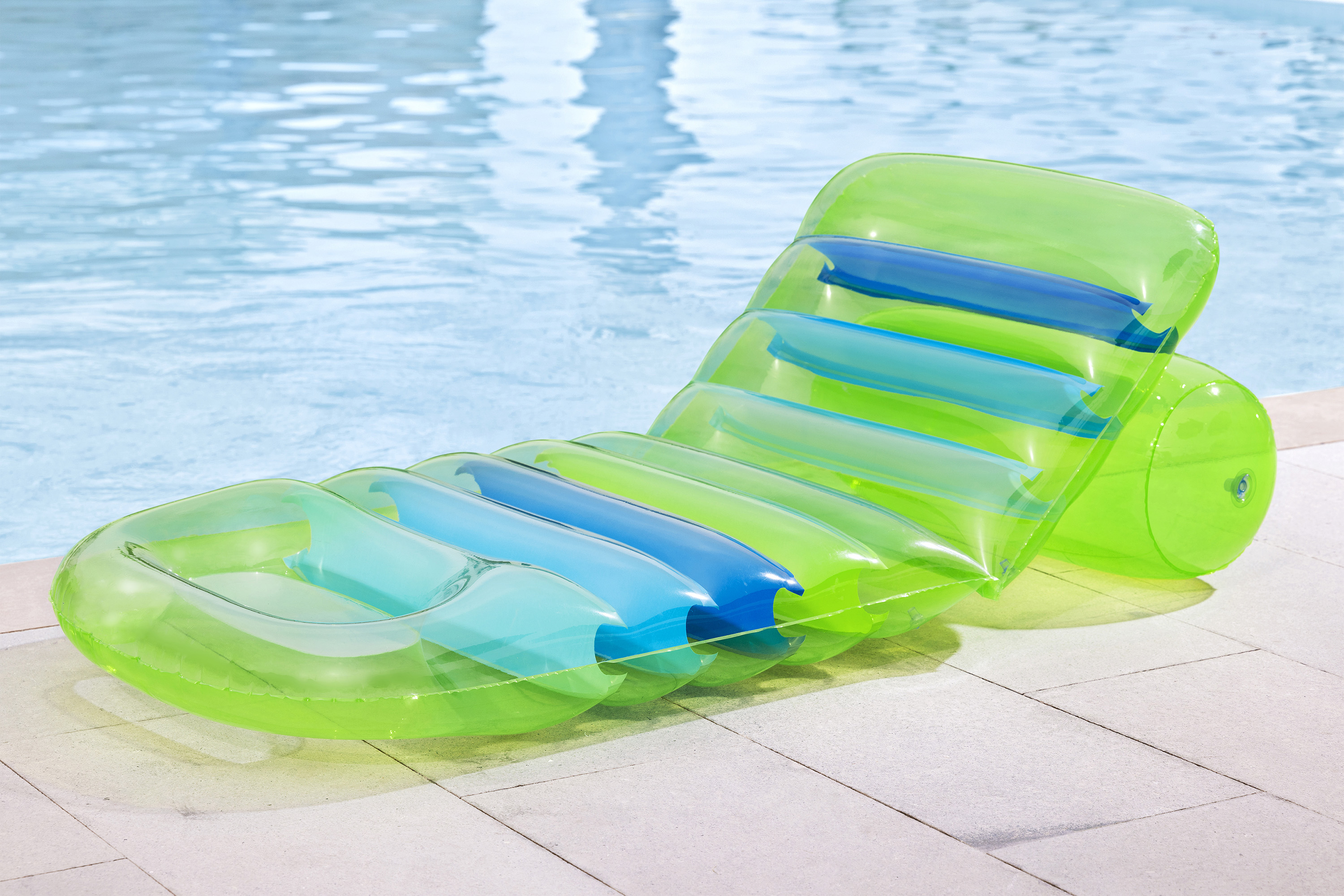 Bestway® Verstellbare Schwimmliege Sommerlichter 160 x 79 x 51 cm