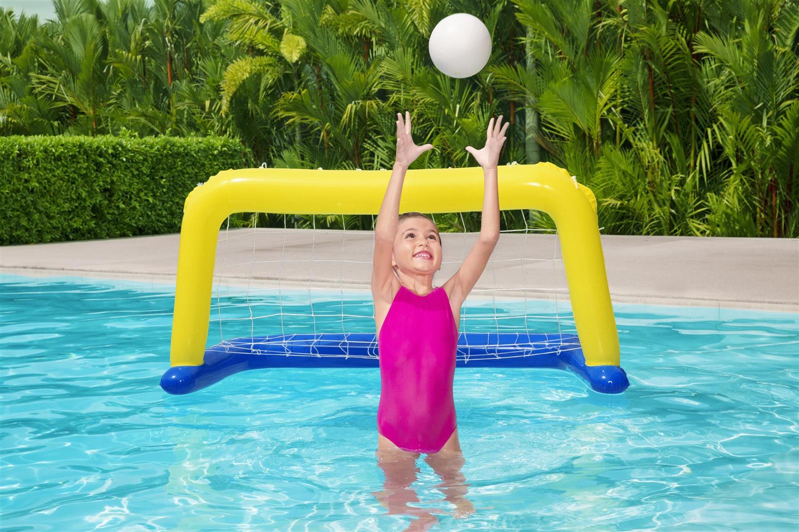 Schwimmendes Wasserball-Set 142 x 76 cm