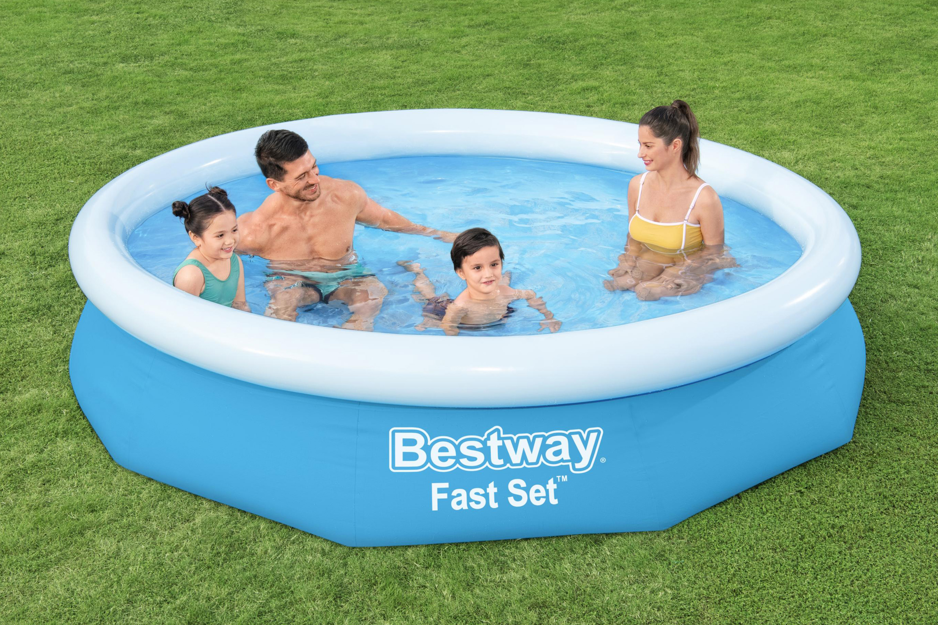 Fast Set™ Aufstellpool ohne Pumpe Ø 305 x 66 cm, blau, rund