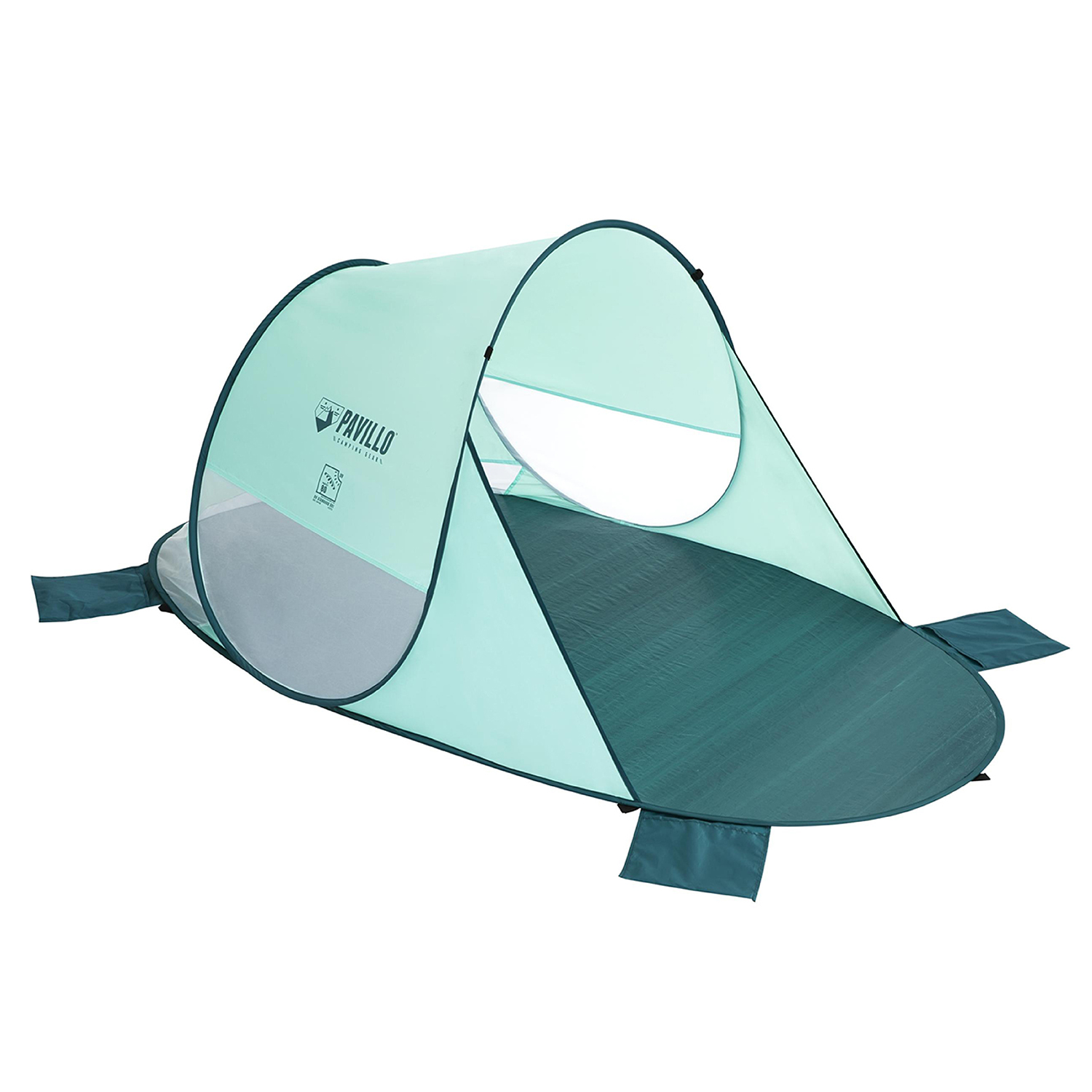 Pavillo™ Pop-Up Strandmuschel Beach Quick 2 200 x 120 x 90 cm 
