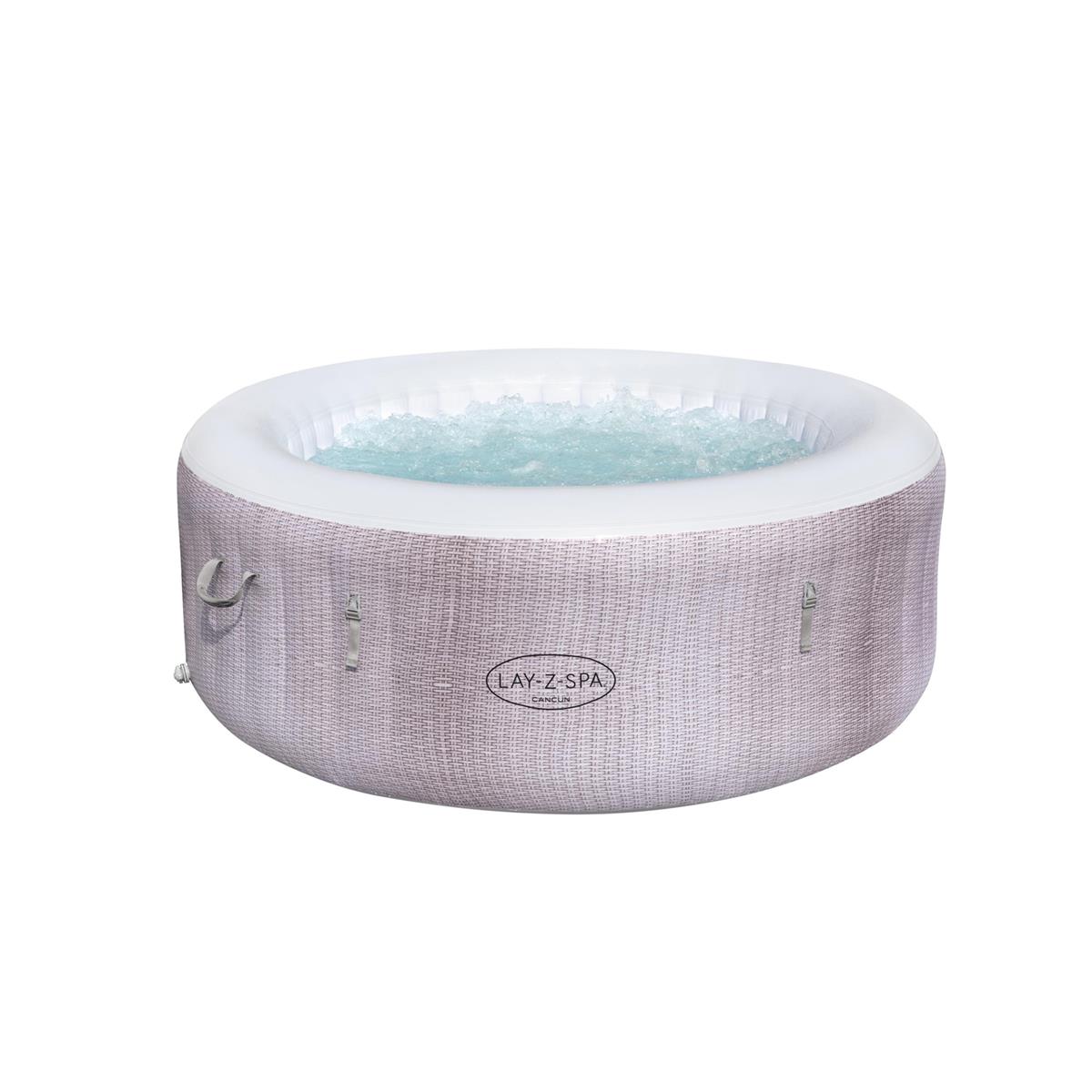 Bestway® Spare Part Liner Rattan-optics (rosewhite) for LAY-Z-SPA® Cancun AirJet™ Ø 180x66 cm , round