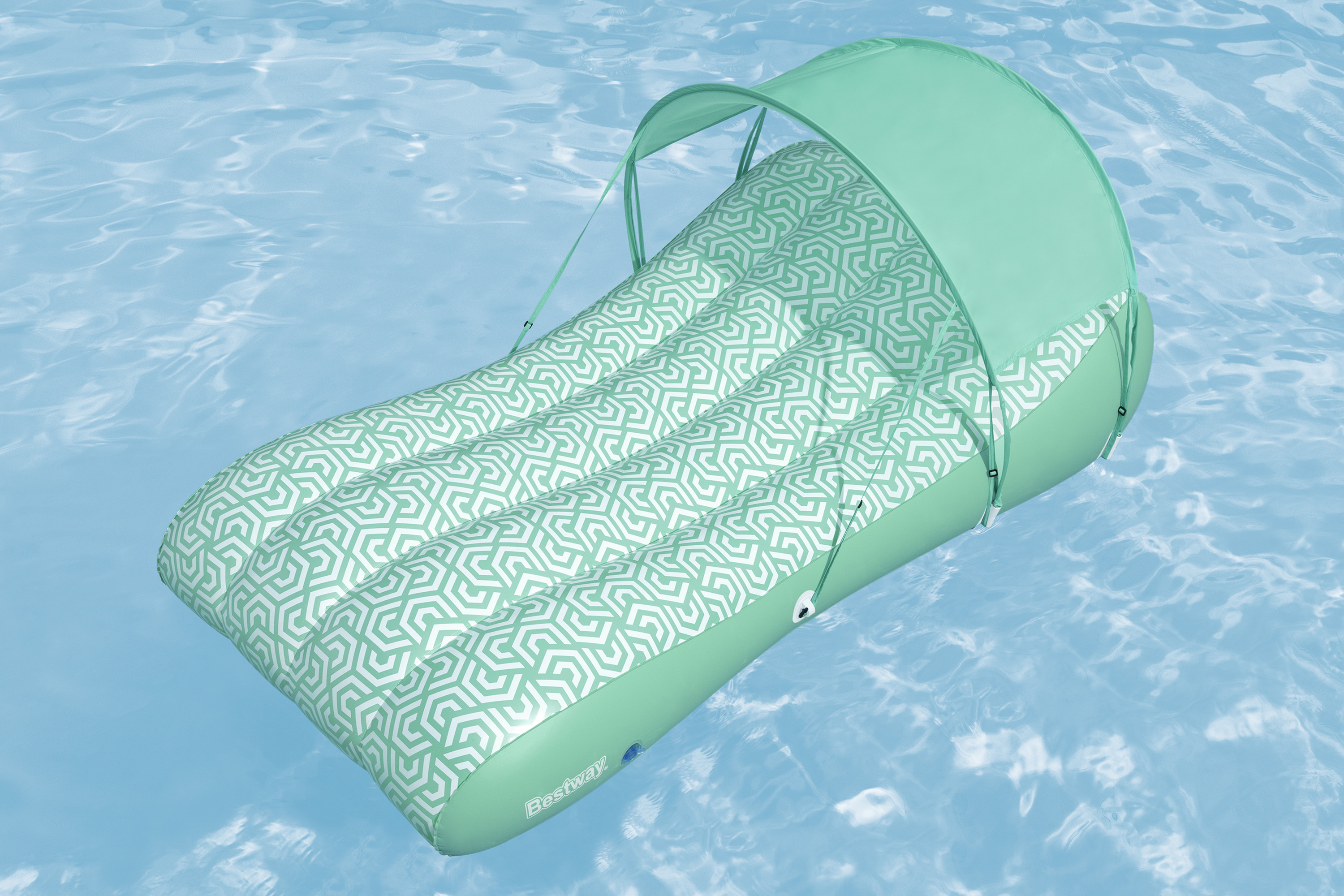 Luftmatratze Comfy Chill™ mit Sonnenschutzdach 175 x 94 x 40 cm