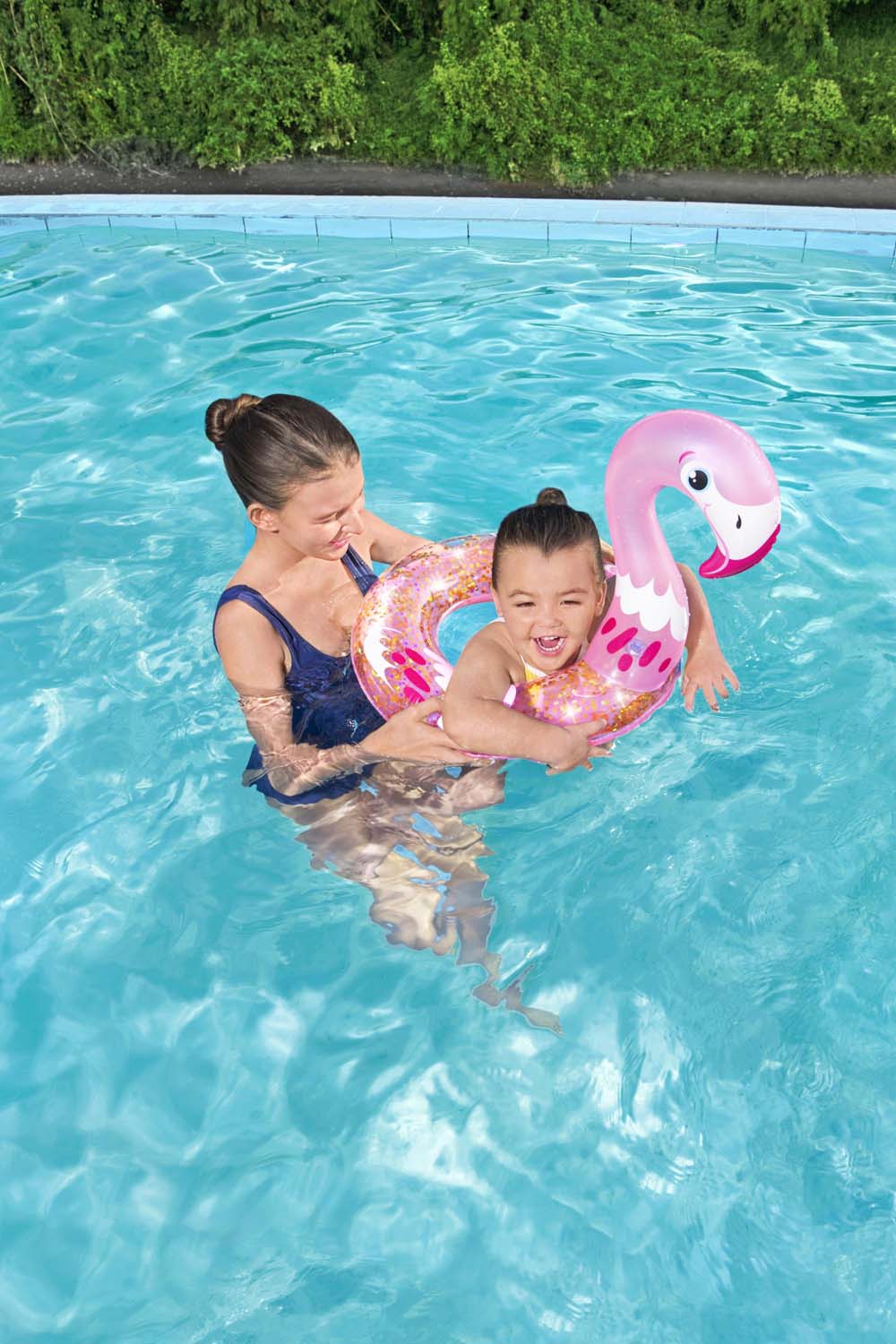 Schwimmring Shimmer 'n Float™ mit Tierkopf, sortiert