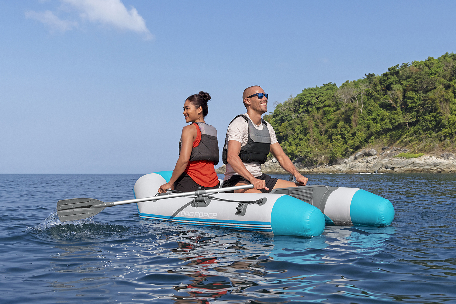 Hydro Force® Sportboot Komplett-Set Corinth Elite™ 230 x 130 x 33 cm