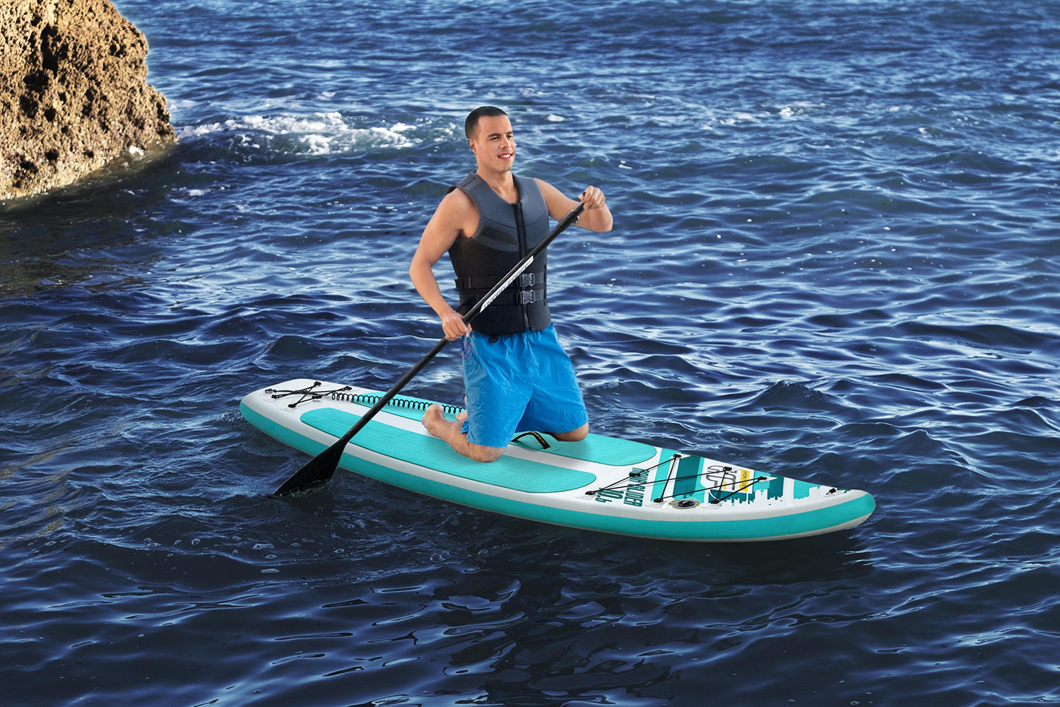 Hydro-Force™ SUP Touring Board-Set Aqua Glider™ 322 x 79 x 12 cm