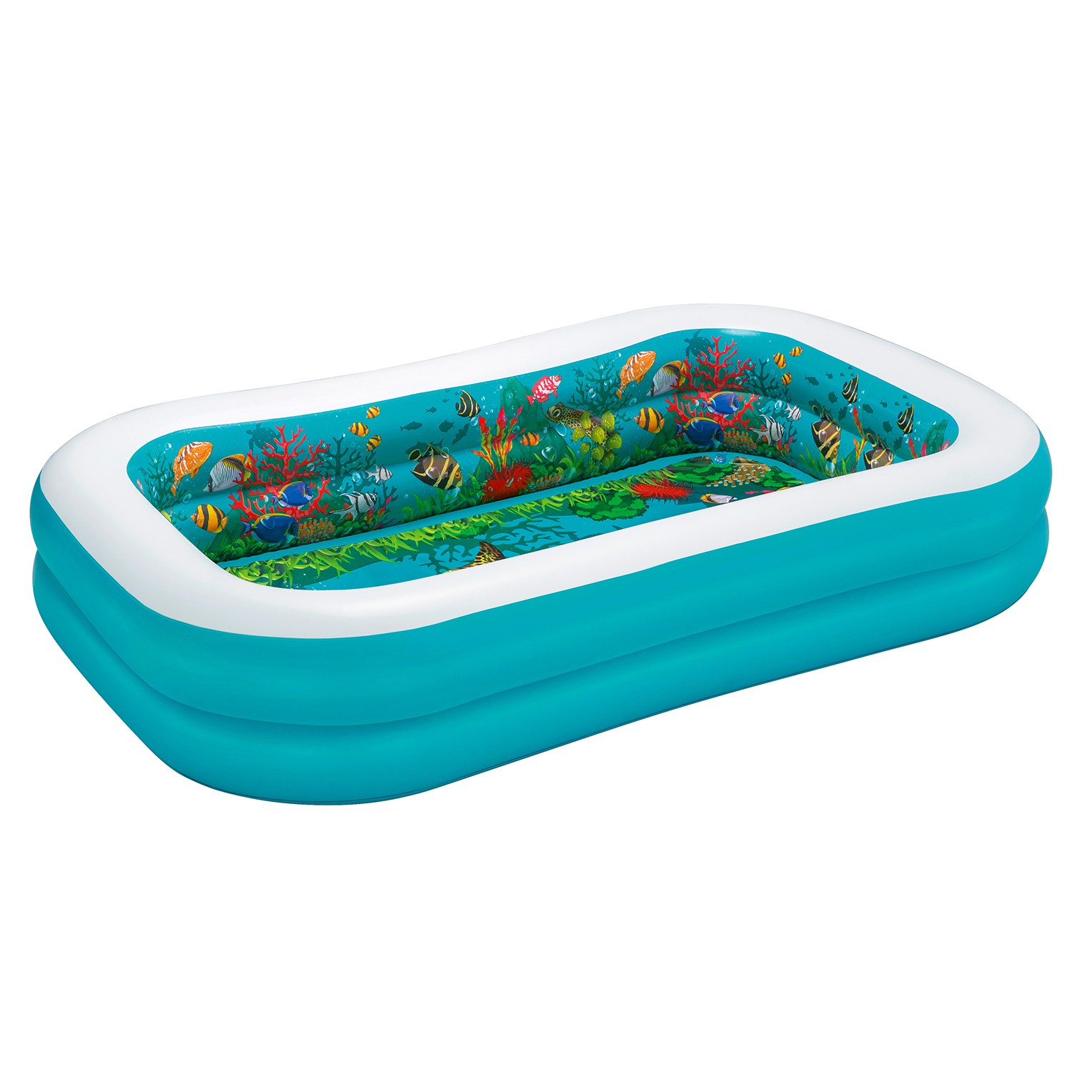 Family Pool 3D Abenteuer 262 x 175 x 51 cm, eckig