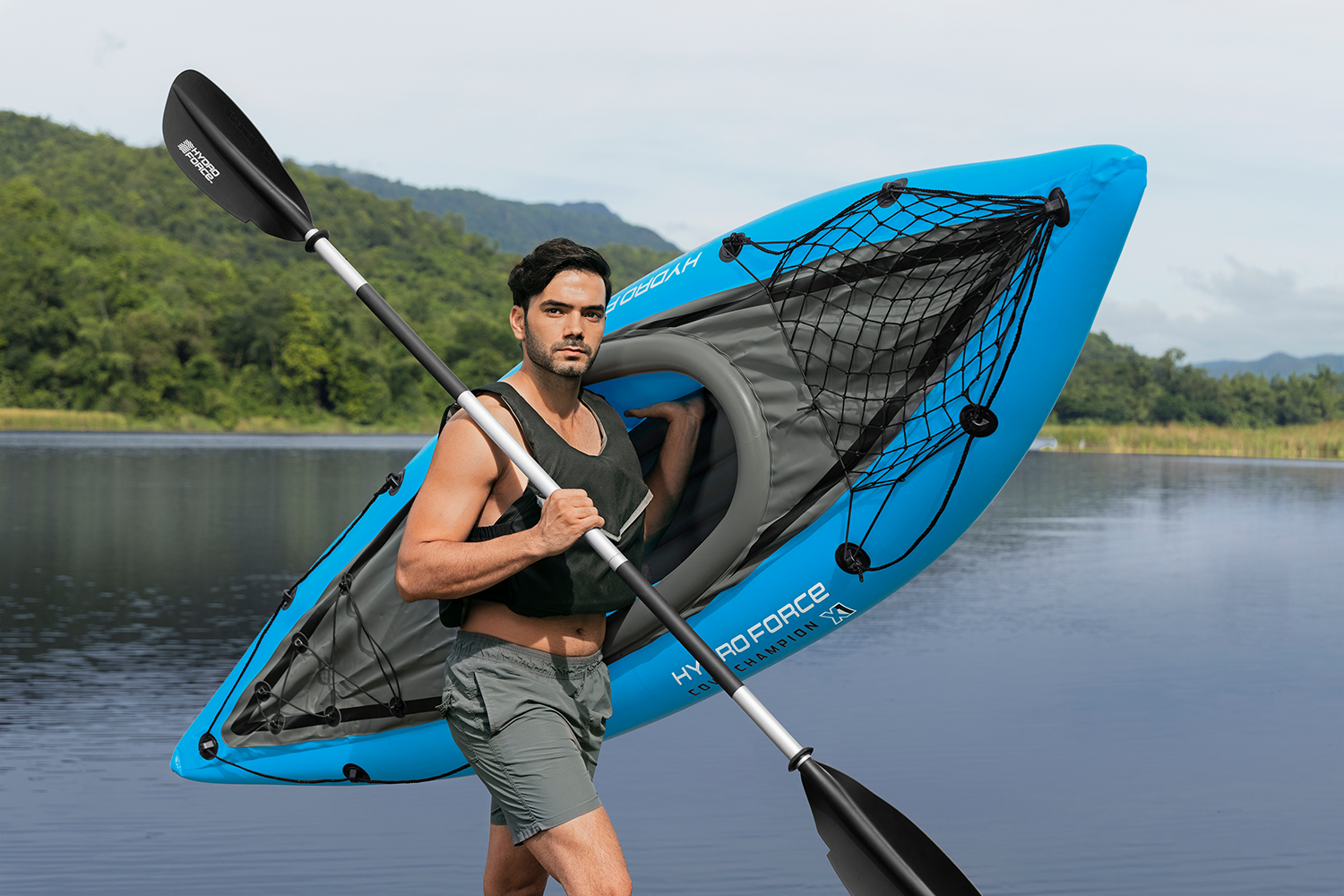 Hydro-Force™ Kajak Set Cove Champion™ X1 275 x 81 x 45 cm