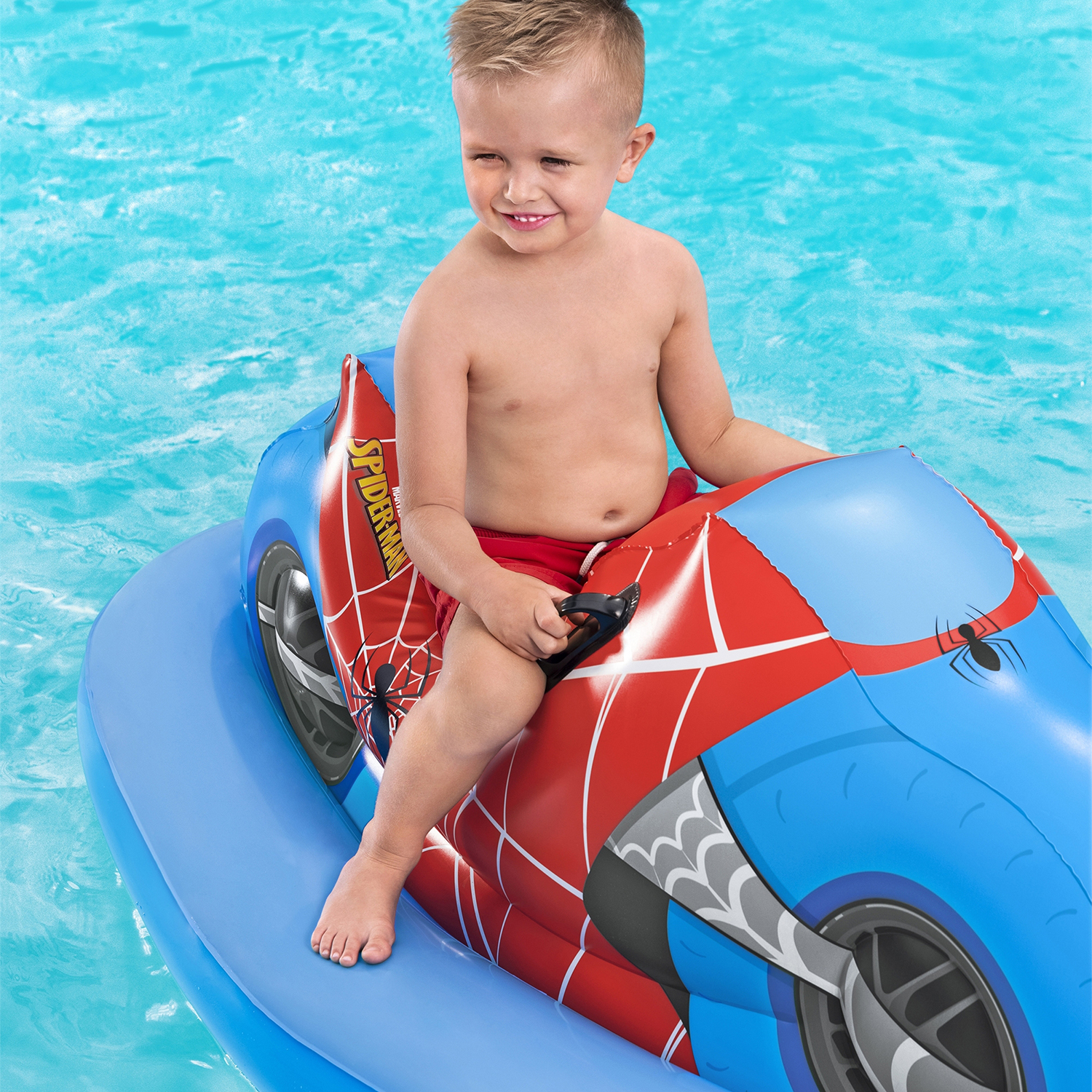 Spider-Man™ Poolschwimmer Motorrad 170 x 64 cm