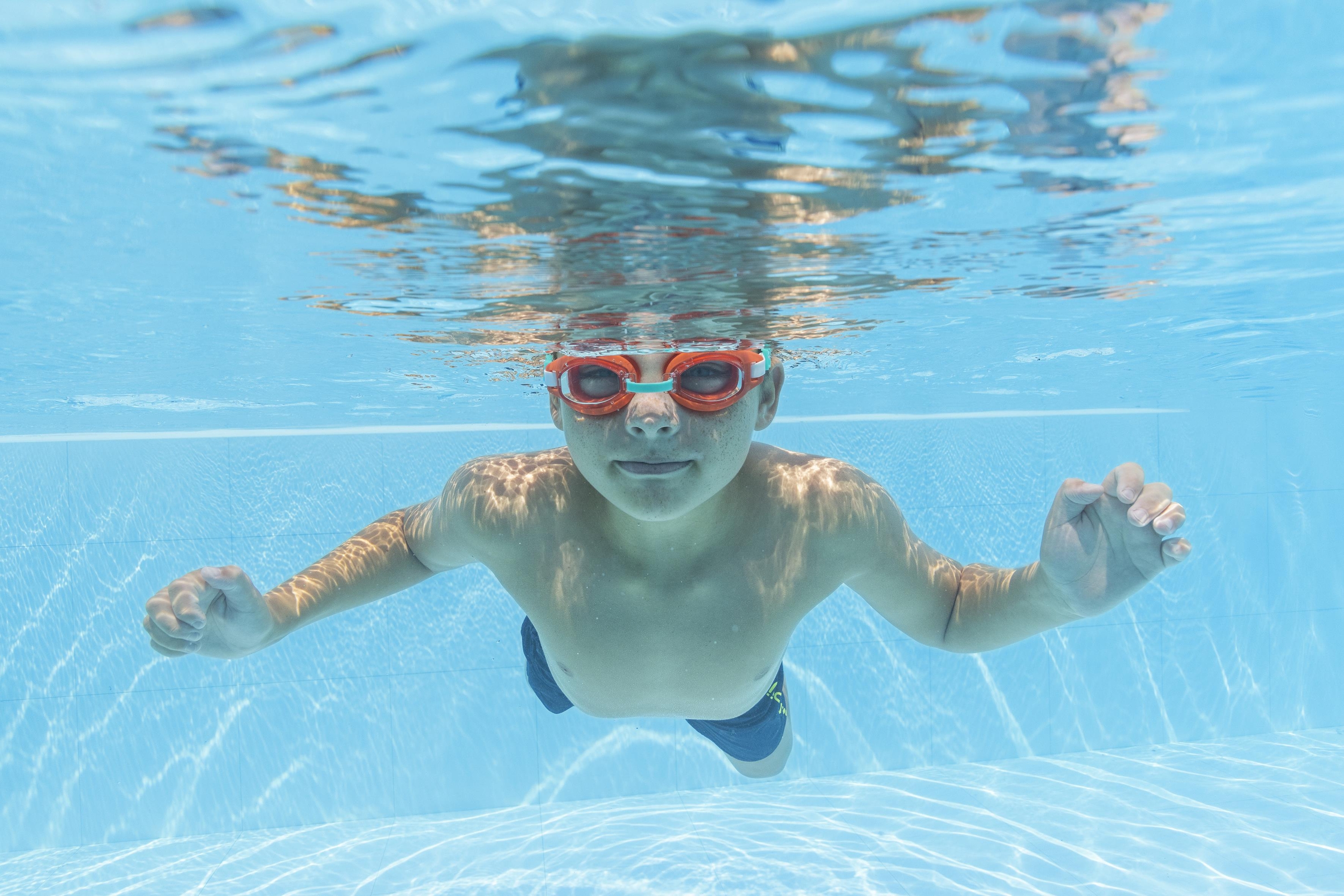 Aqua Burst Essential™ Schwimmbrille ab 7 Jahren, Rot