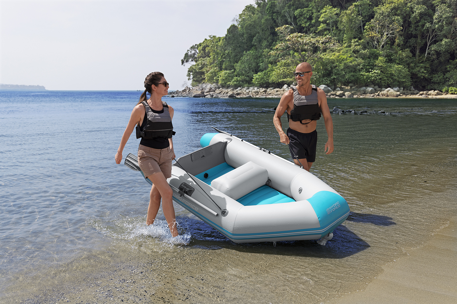 Hydro Force® Sportboot Komplett-Set Corinth Elite™ 230 x 130 x 33 cm