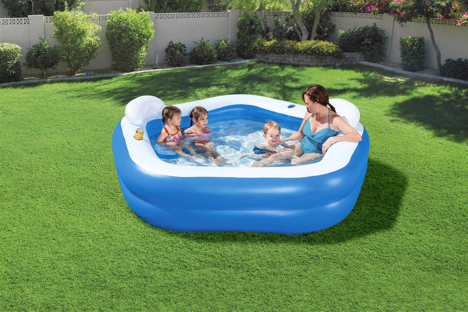 Family Fun Pool 213 x 206 x 69 cm, eckig