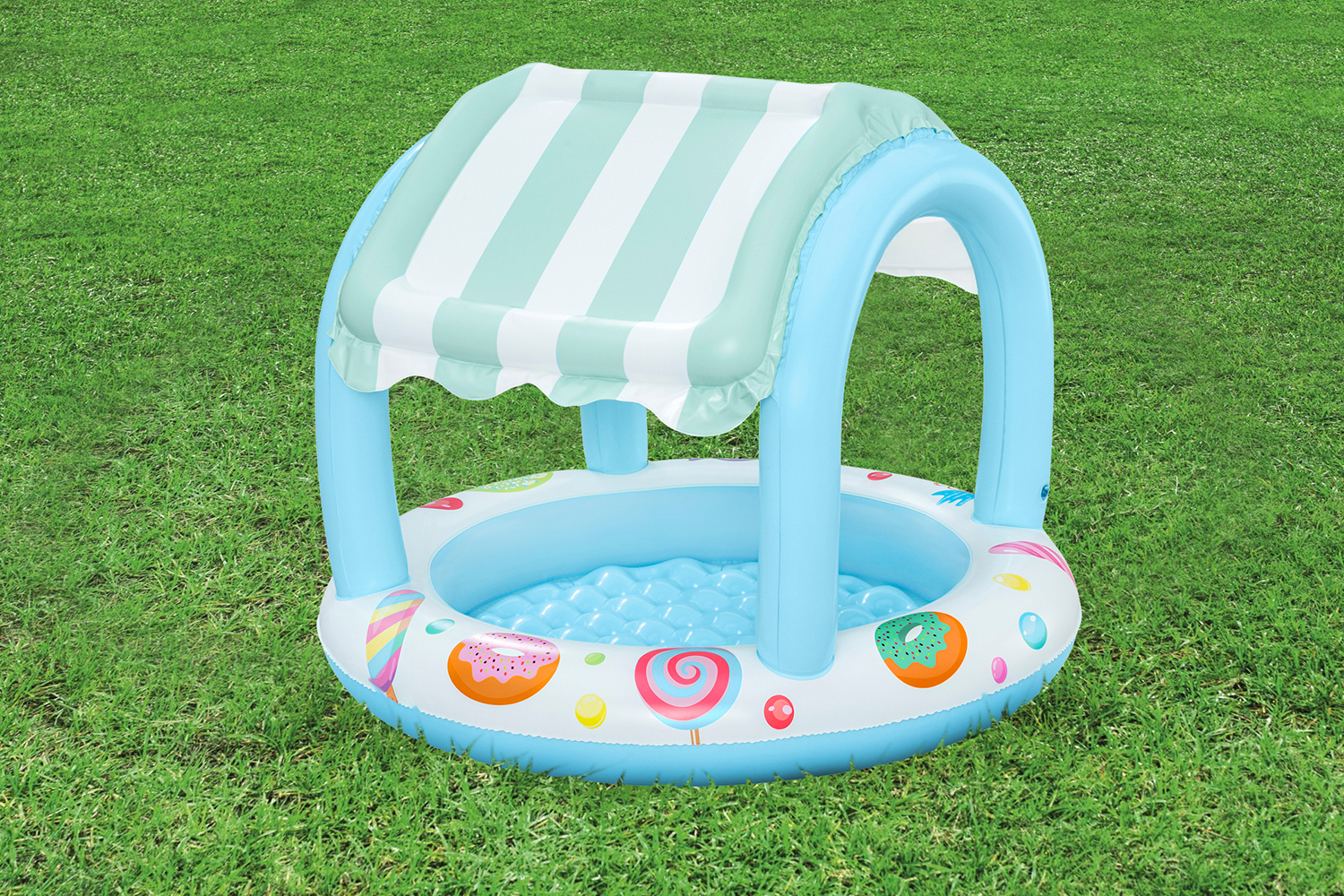 Planschbecken Sweet Shope™ mit Sonnenschutzdach 104 x 84 cm Planschbecken Sweet Shope™ mit Sonnenschutzdach 104 x 84 cm