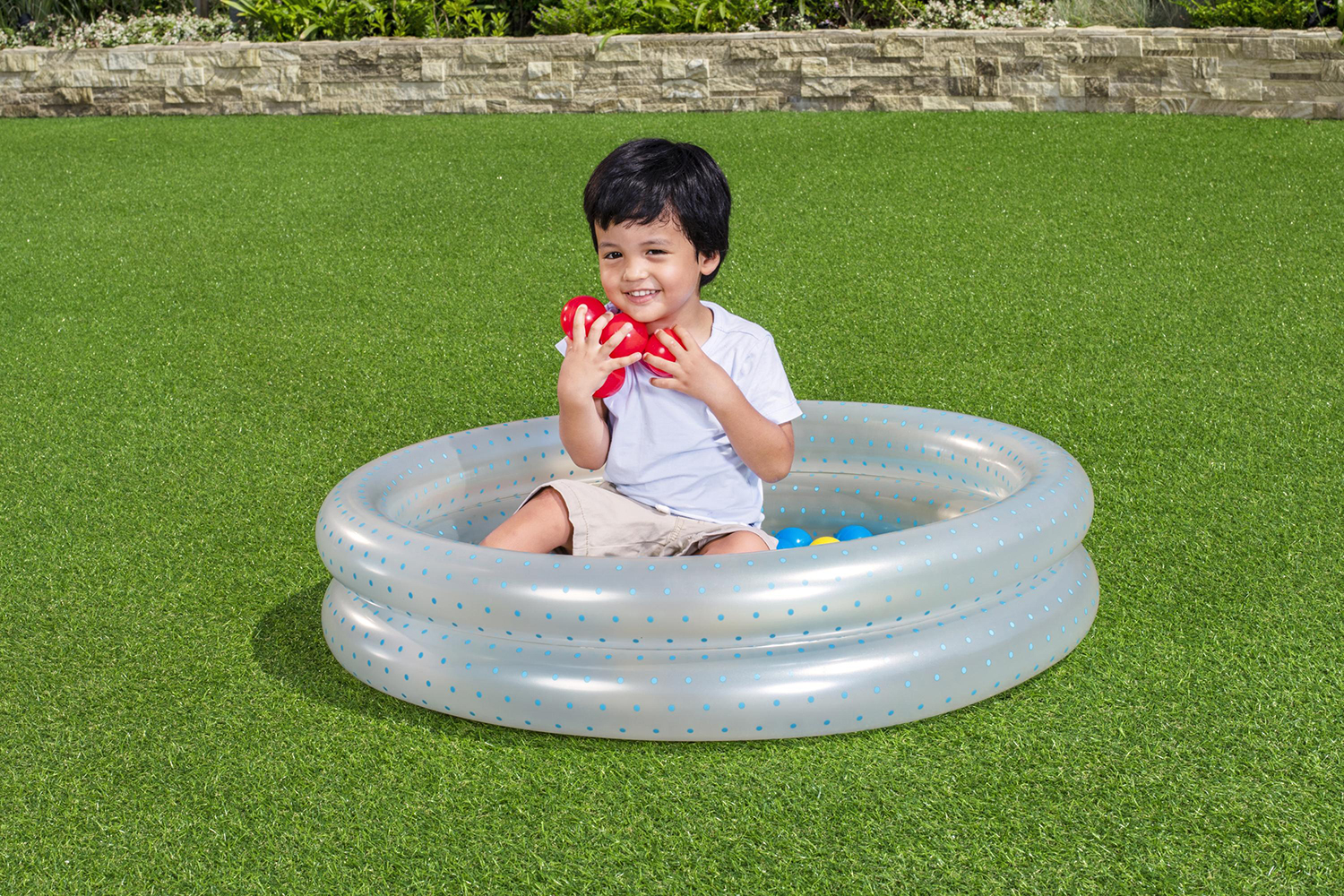 Up, In & Over™ ?36" x H8"/?91cm x H20cm 2-Ring Ball Pit Play Pool