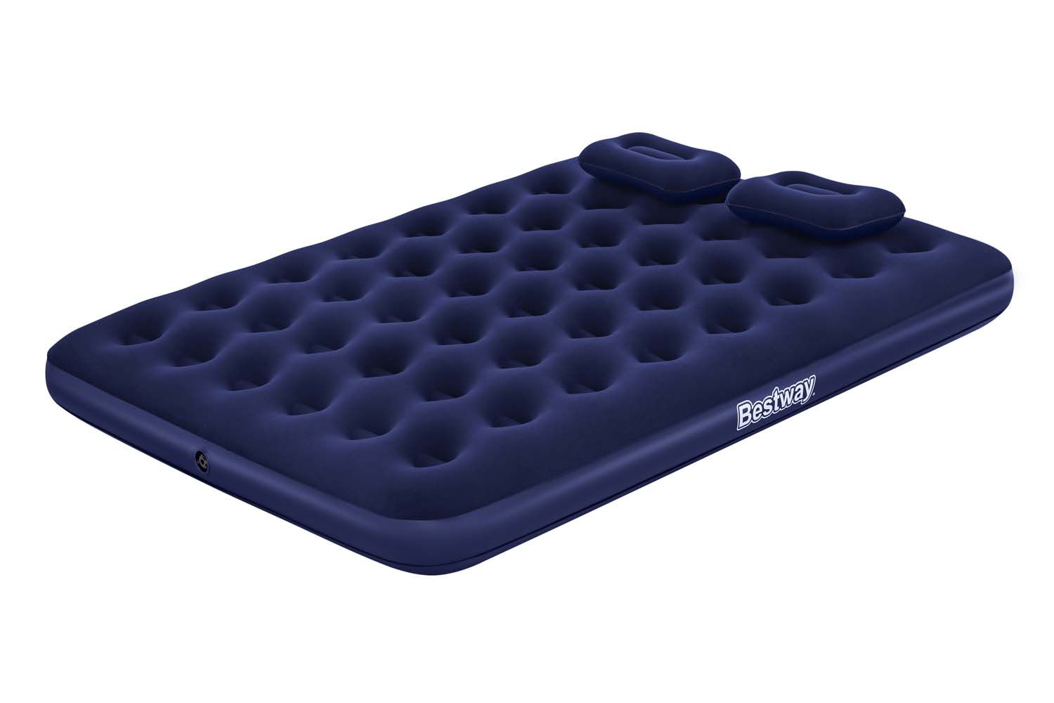 Doppelluftbett  mit externer Handpumpe 203 x 152 x 22 cm