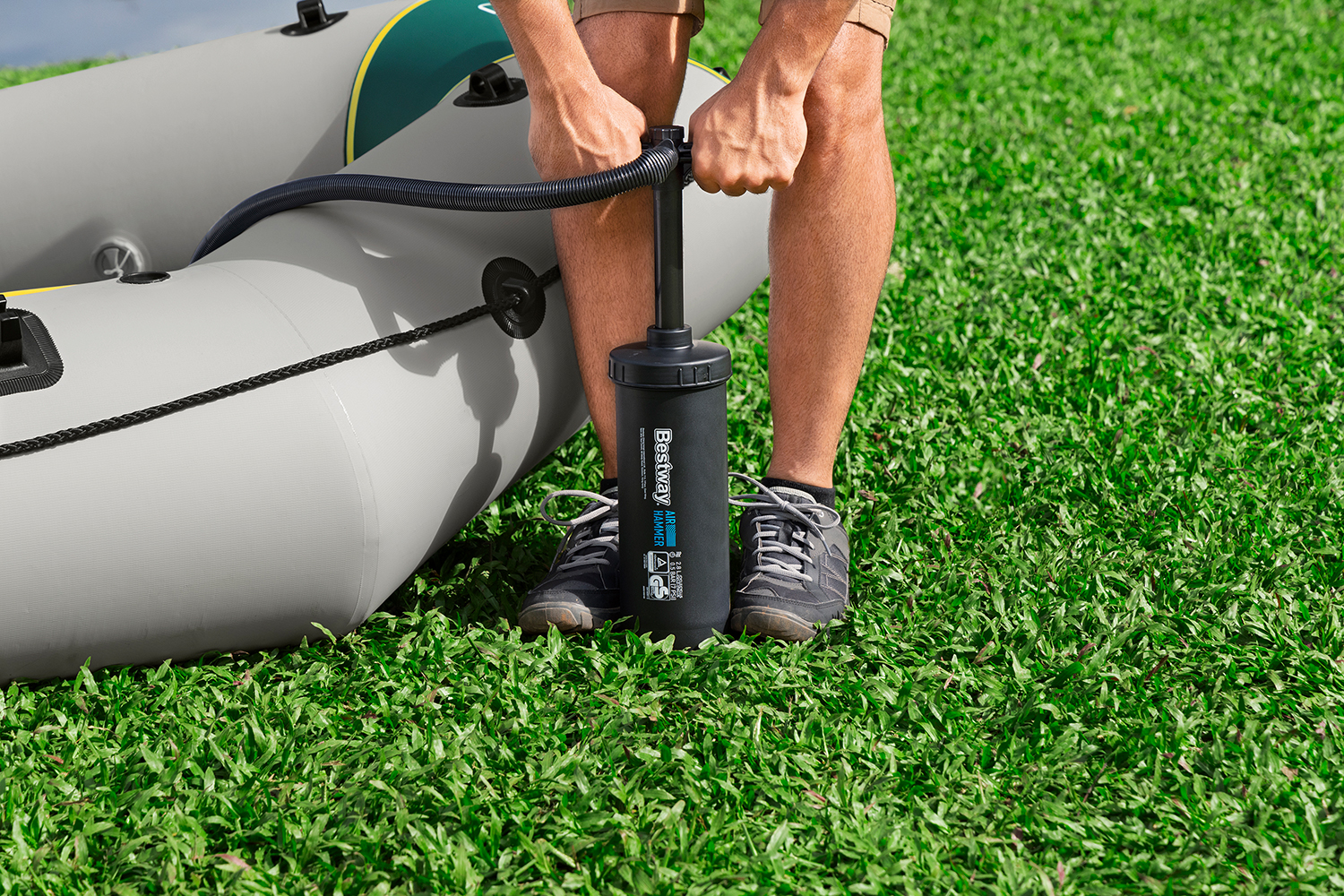 Hydro-Force™ Schlauchboot Komplett Set Ranger Elite™ X3 295 x 130 x 46 cm Hydro-Force™ Schlauchboot Komplett Set Ranger Elite™ X3 295 x 130 x 46 cm