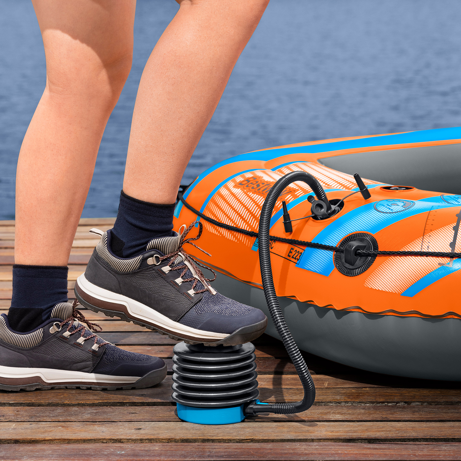 Air Step™ Fußpumpe 300 ml Air Step™ Fußpumpe 300 ml