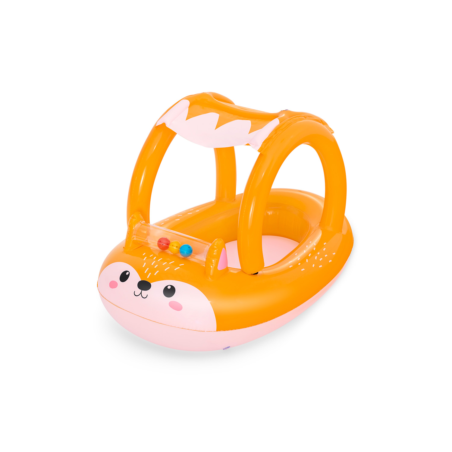 Friendly Fox™ Kinder-Schlauchboot mit Sonnenschutzdach 94 x 66 cm
