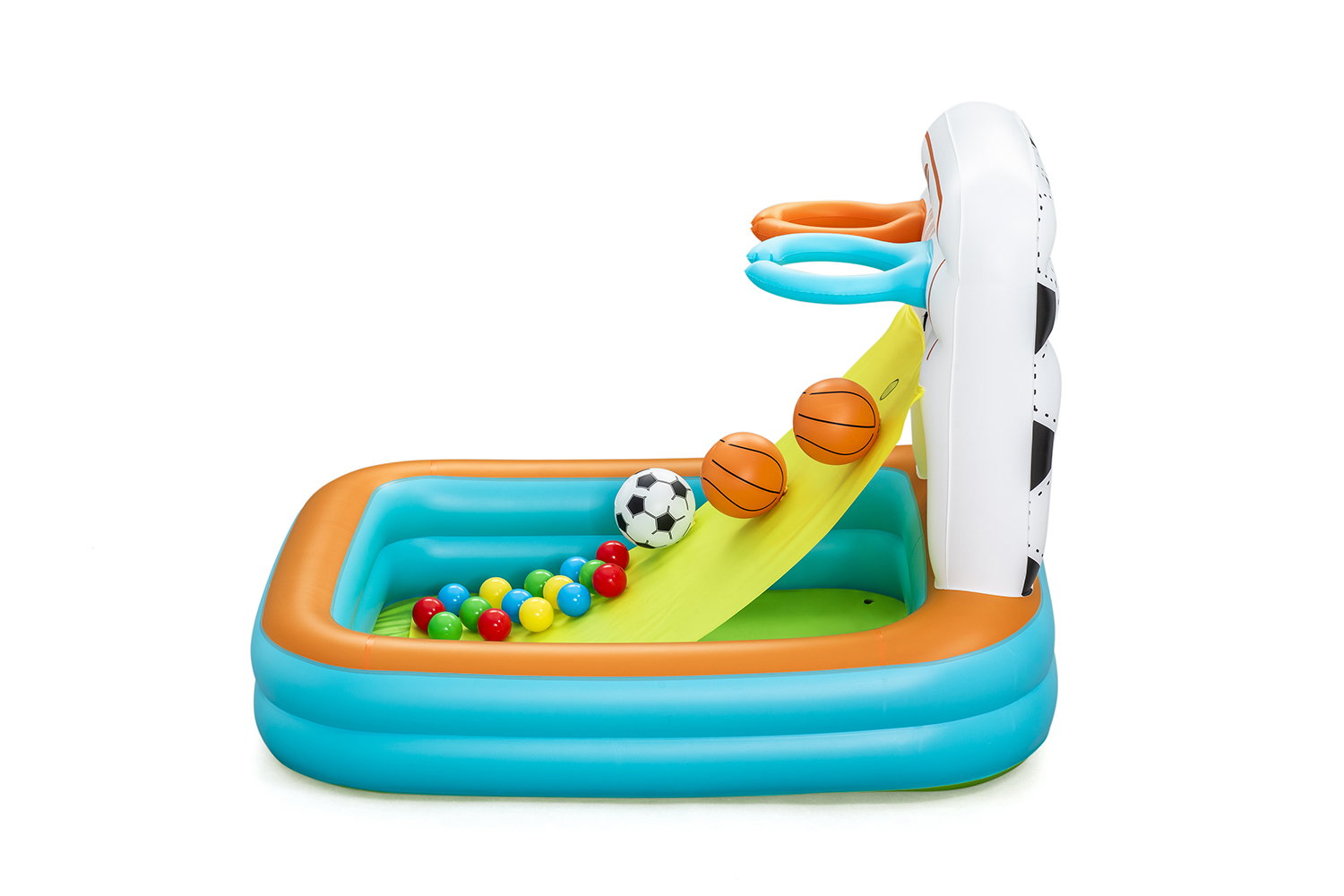 3-in-1-Bällebad Kick 'n Swish™ 120 x 107 x 84 cm