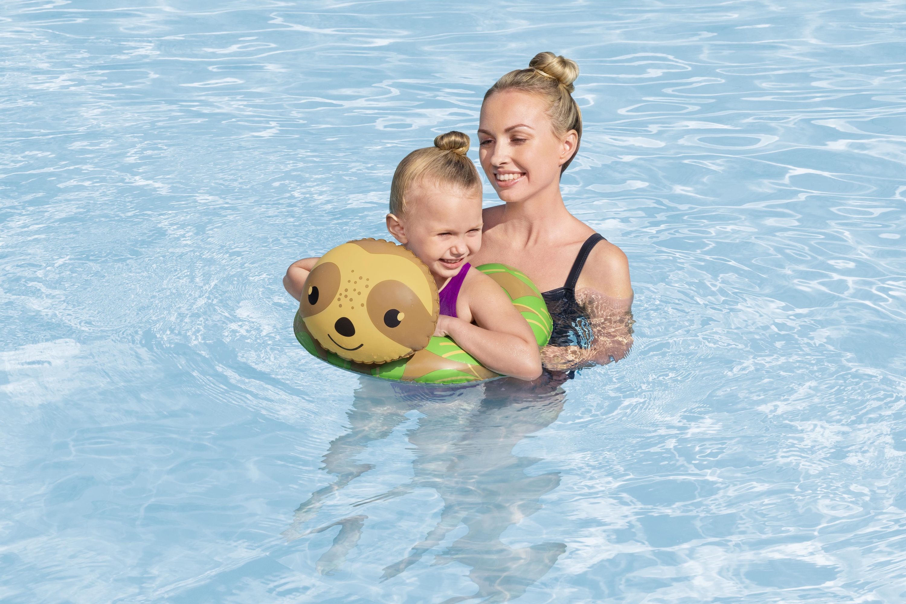 Offener Schwimmring Floating Friends™, 3-6 Jahre, Faultier