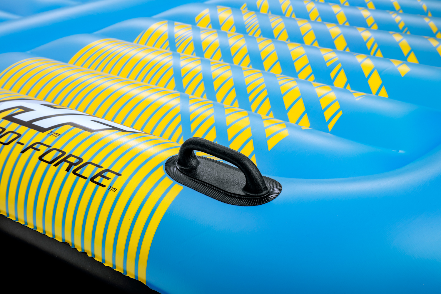 Badeinsel Summer Slide™ mit Wasserrutsche 376 x 311 cm