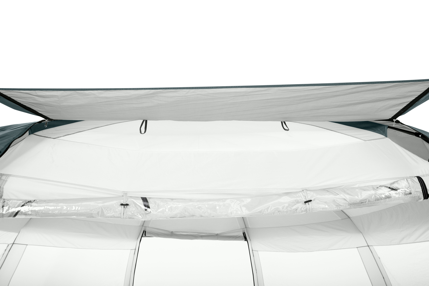Pavillon für runde Pools, 600 x 295 cm