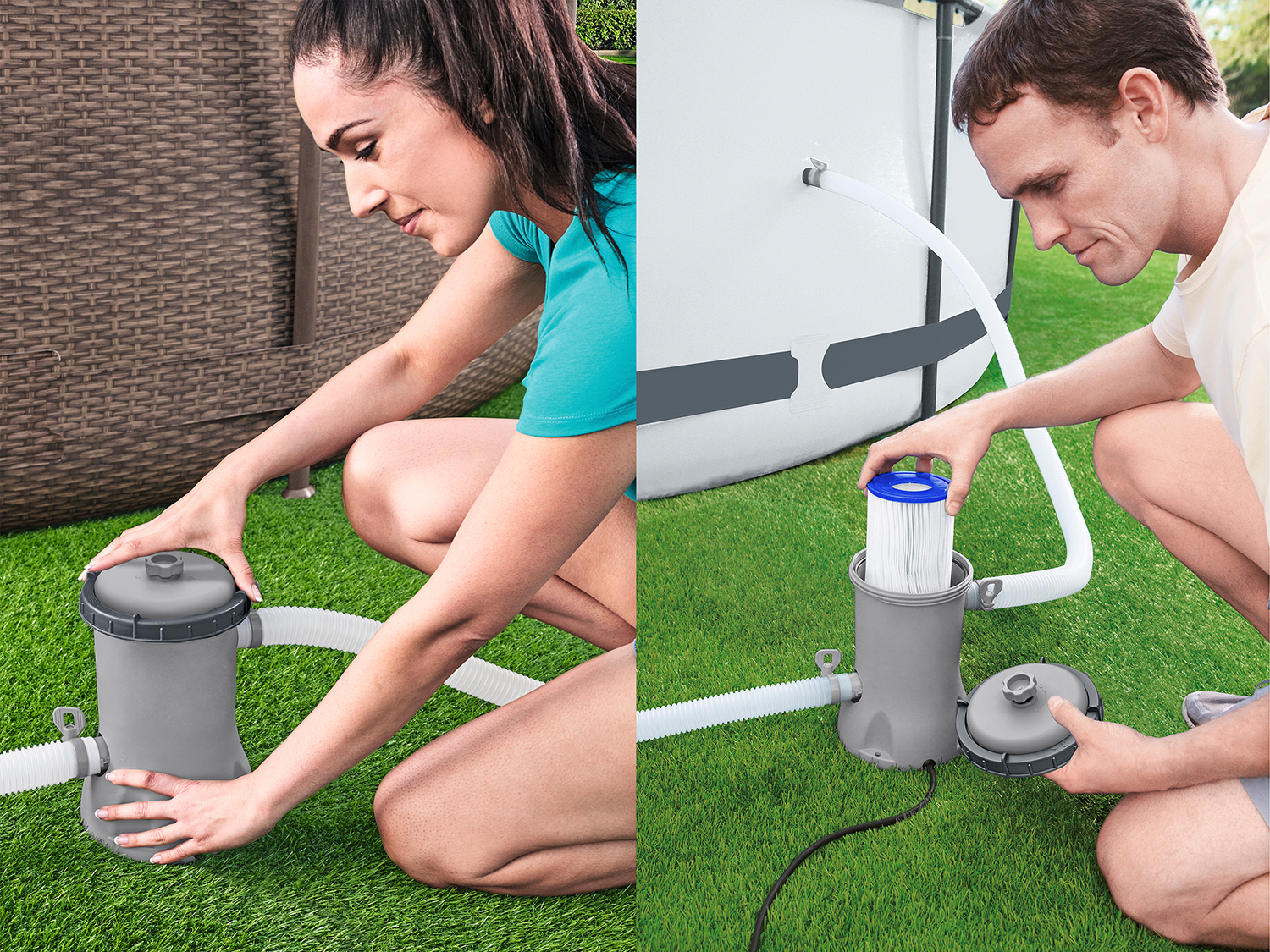 Filterpumpe 2.006 l/h, 40 W Filterpumpe 2.006 l/h, 40 W