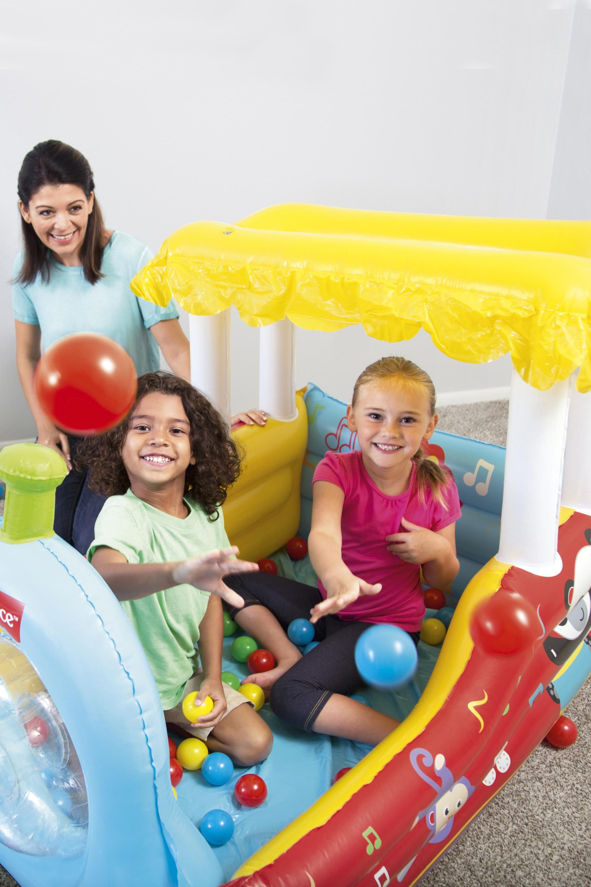 Fisher-Price® 52" x 37" x 35"/1.32m x 94cm x 89cm Train Ball Pit