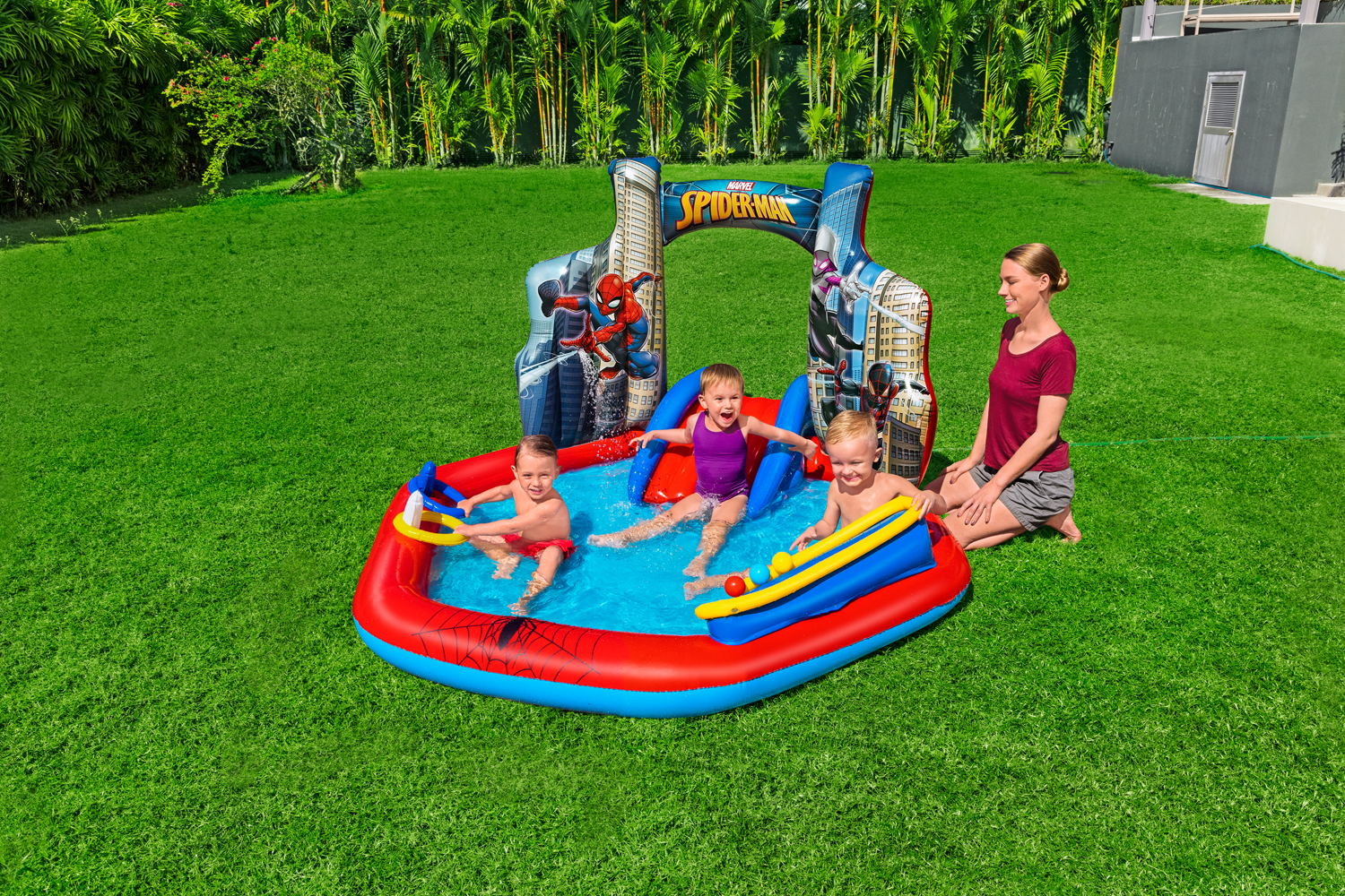 Spider-Man™ Wasserspielcenter 211 x 206 x 127 cm