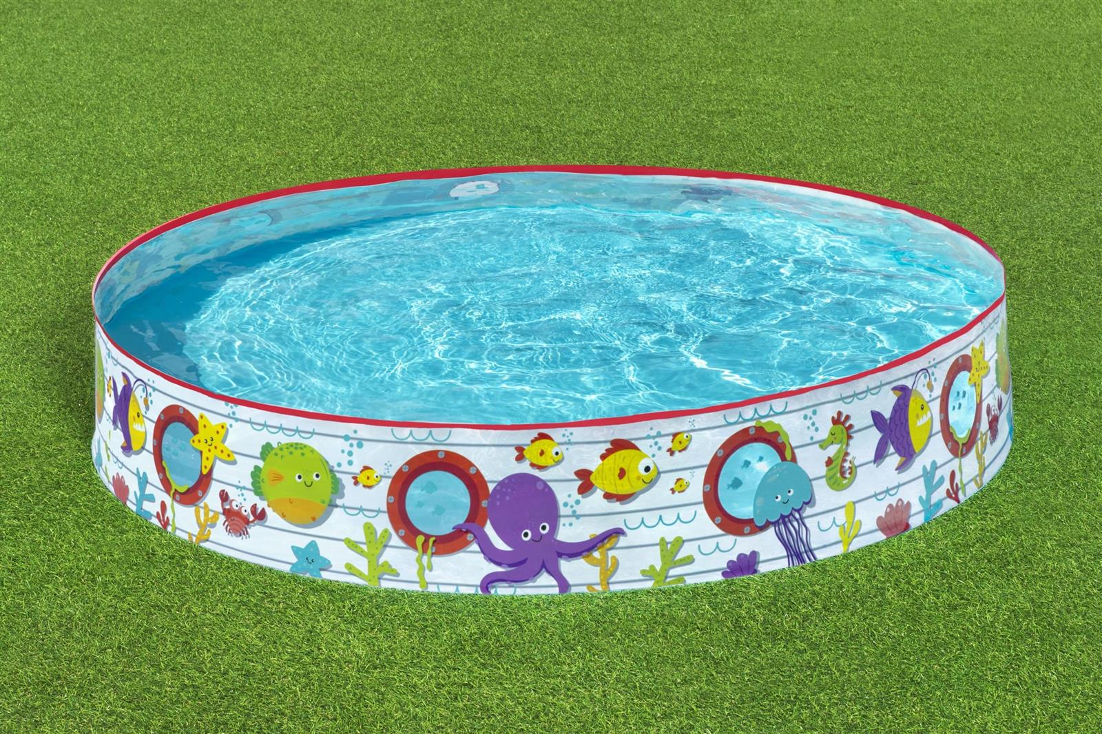 Fill 'N Fun Planschbecken Unterwasserwelt Ø 152 x 25 cm