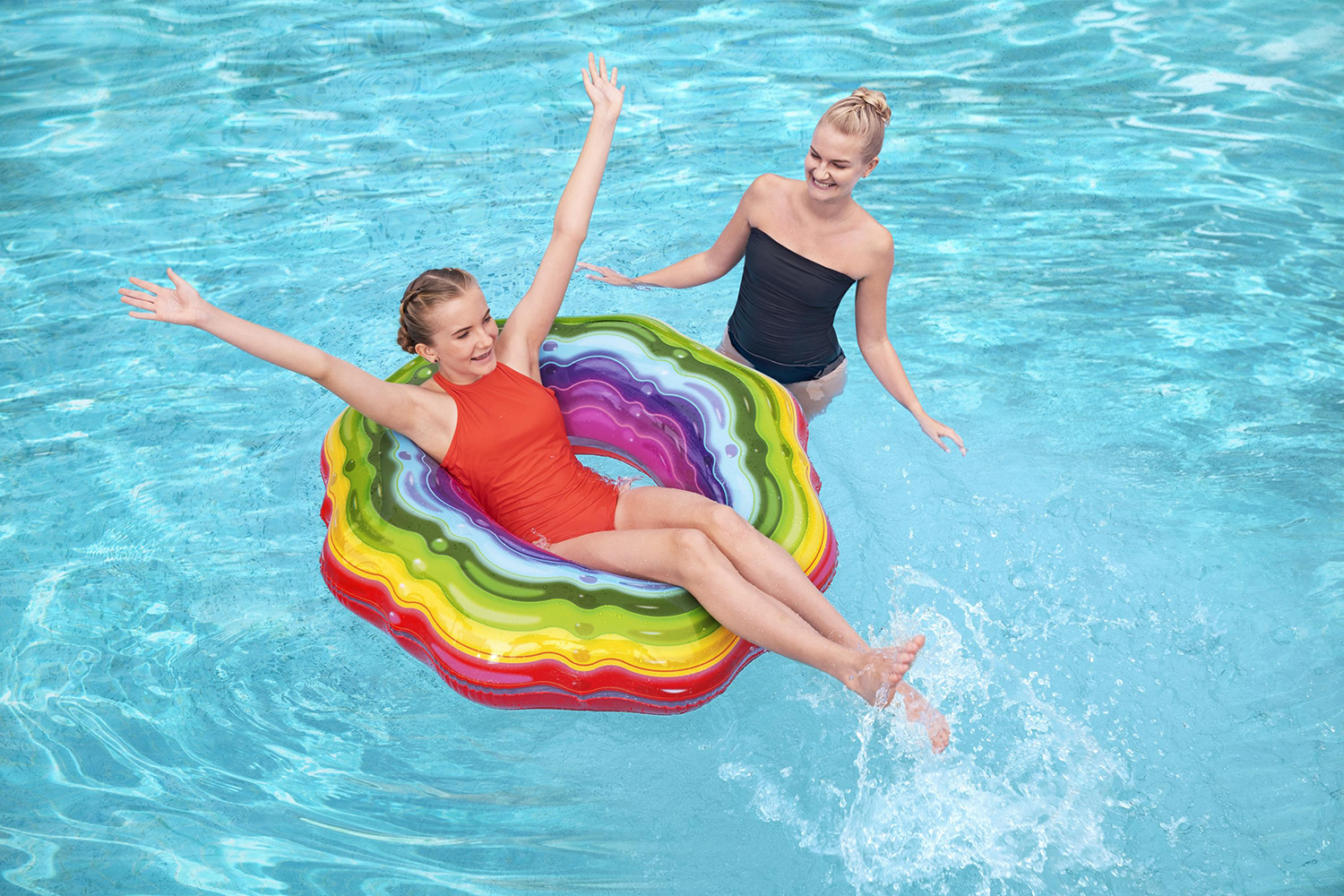 Schwimmring Rainbow Ribbon™ Ø 106 x 27 cm