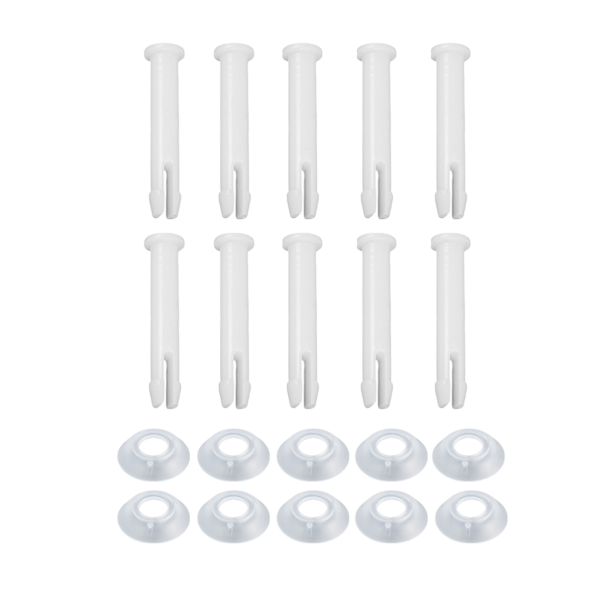 Bestway® Spare Part Pin and gasket set (white / 10 each) for Steel Pro™ pools 244/305/366cm, round