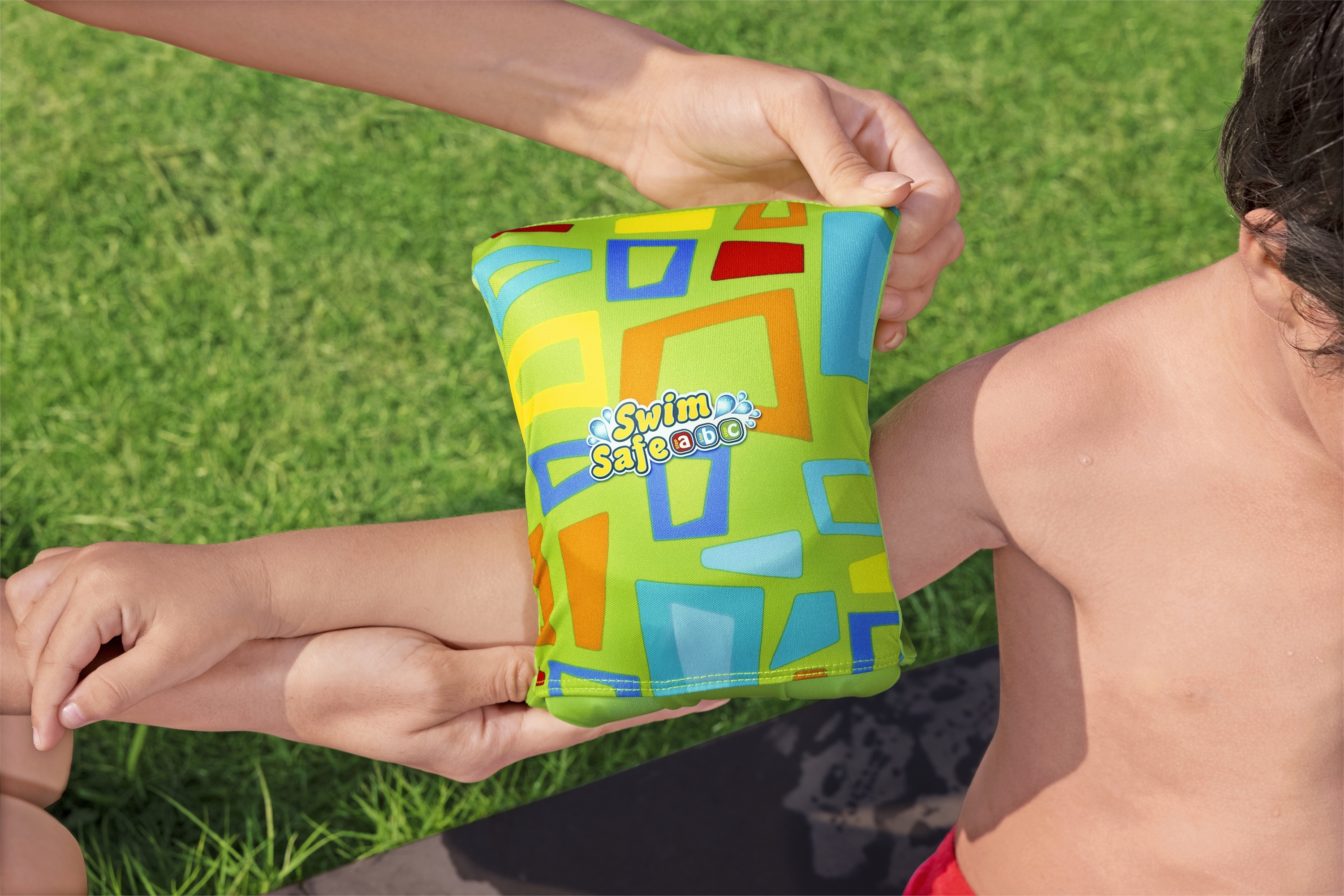 Swim Safe ABC™ Schwimmflügel mit Textilbezug Stufe C 1-3 Jahre