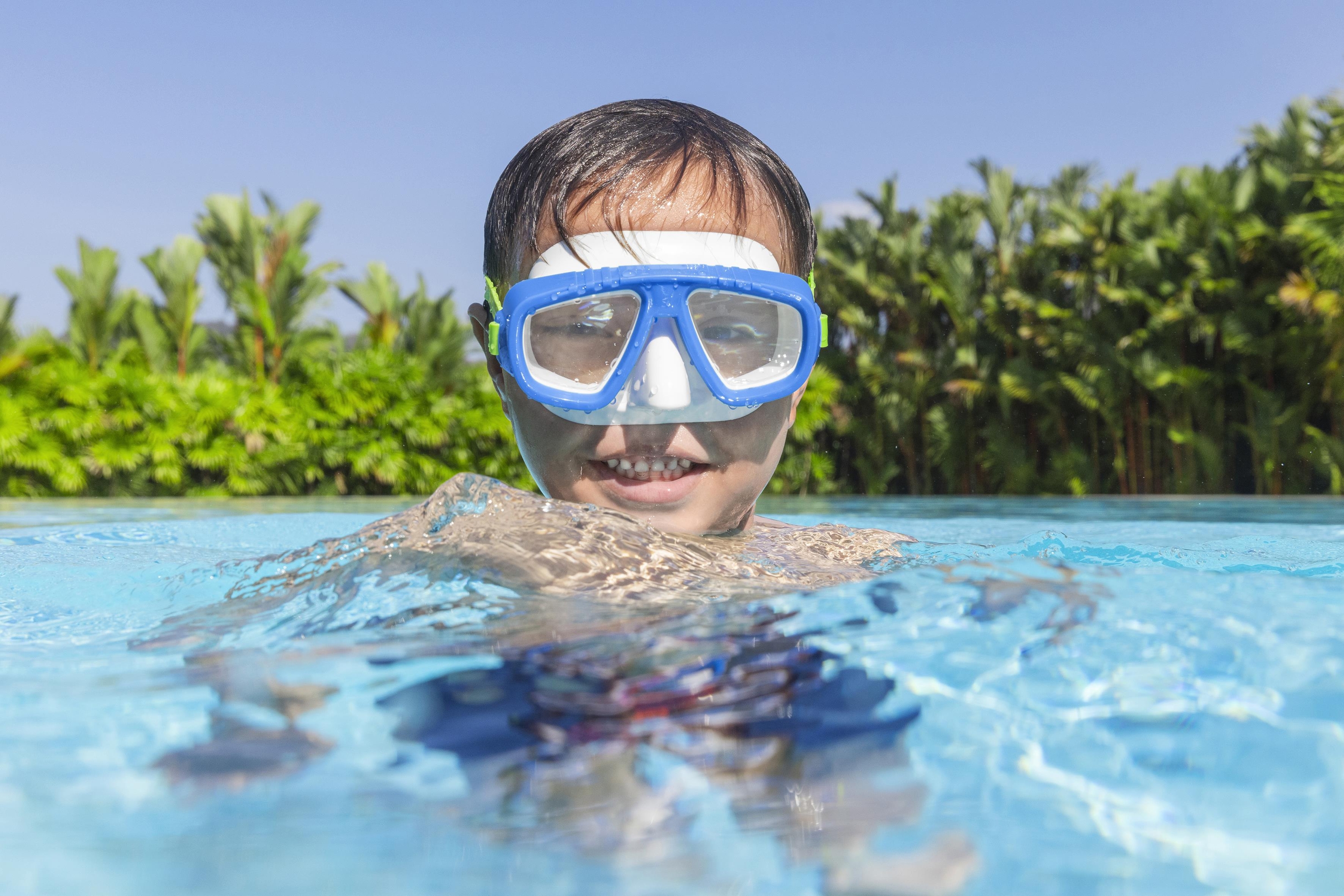 Aqua Champ Essential™ Tauchmaske ab 3 Jahren, Blau
