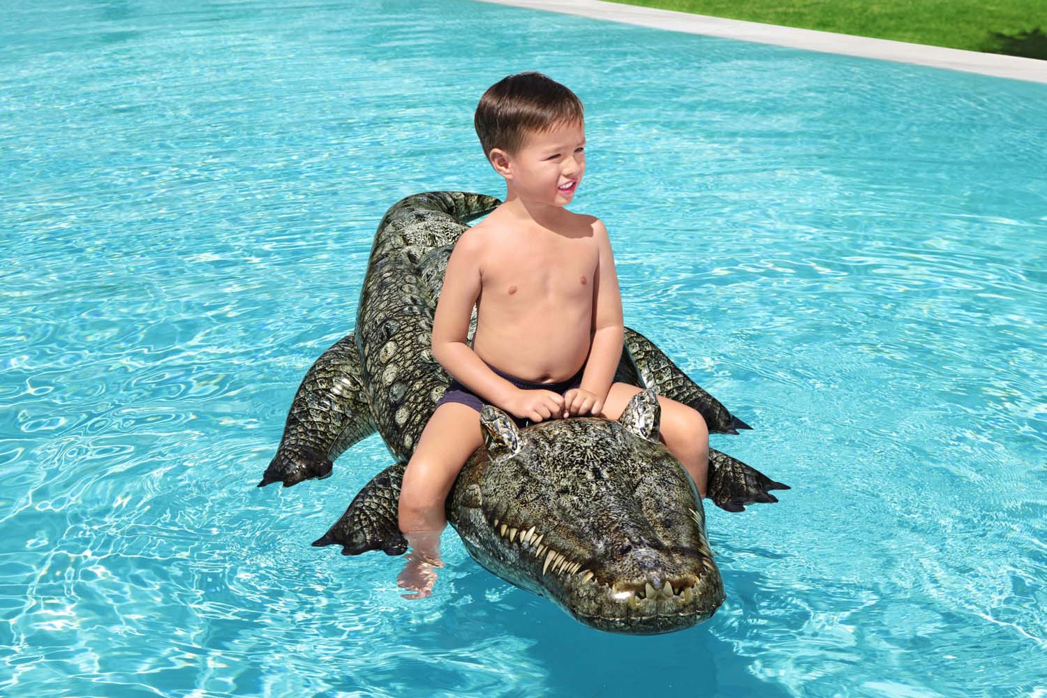 Realistic Reptile™ Schwimmtier 193 x 94 cm