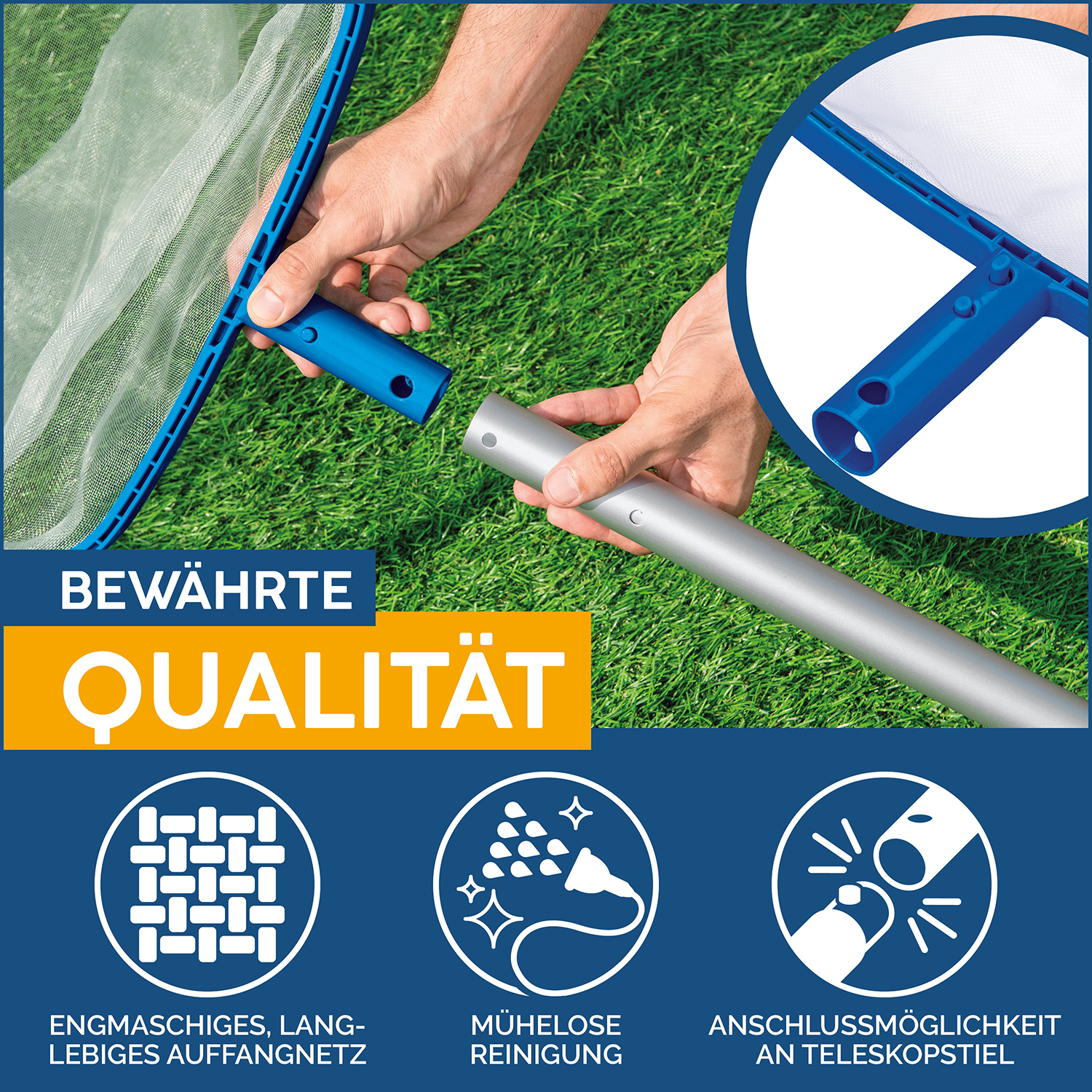 Flowclear™ 16.9" x 8.3"/43cm x 21cm Aqua Net
