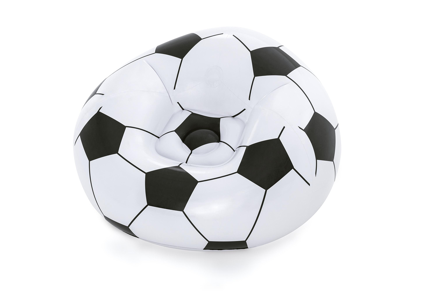 Up, In & Over™ 45" x 44" x 26"/1.14m x 1.12m x 66cm Beanless Soccer Ball Chair