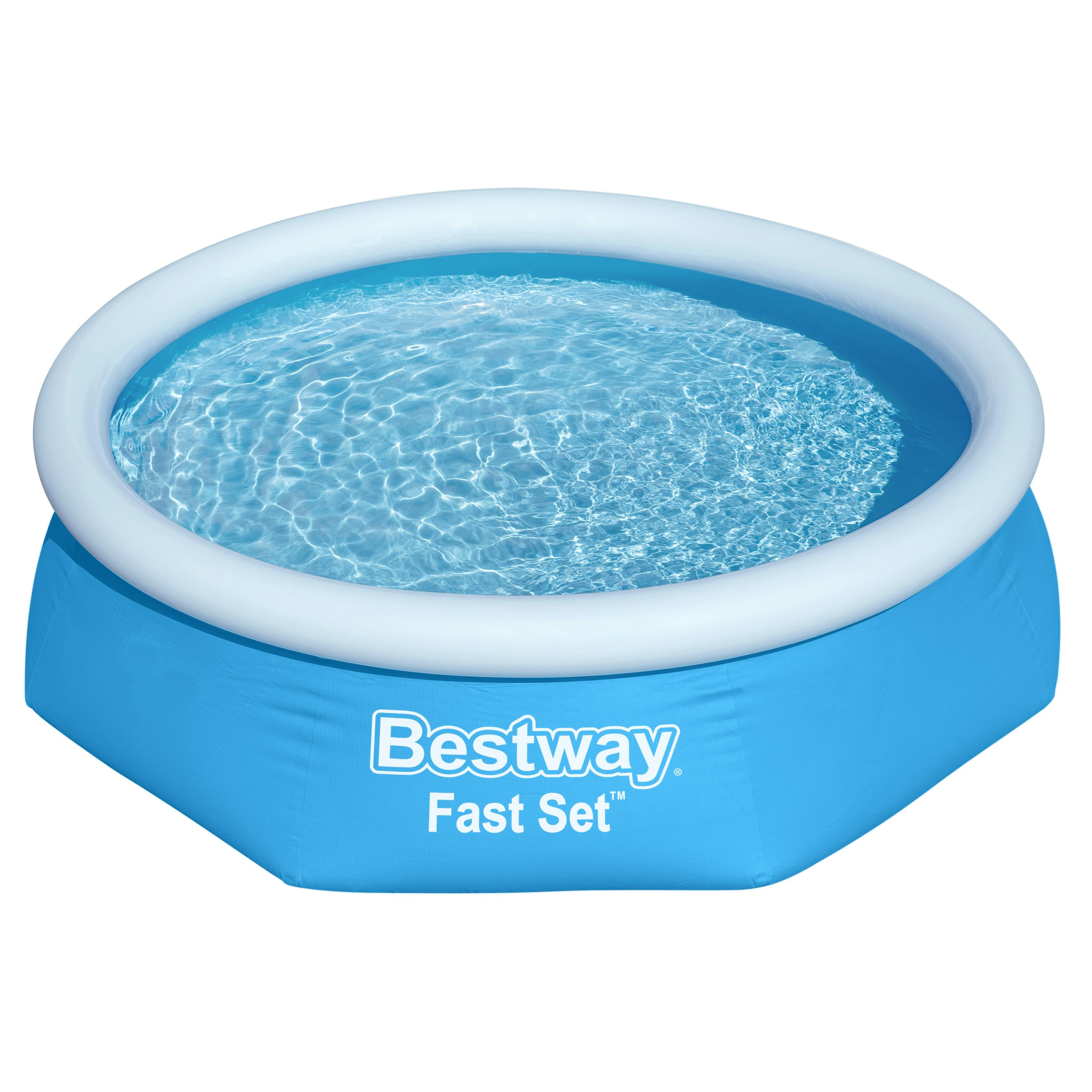 Fast Set™ Aufstellpool Set mit Filterpumpe Ø 244 x 61 cm, blau, rund