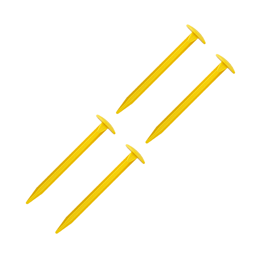 Bestway® Spare Part Blower ground stakes set (yellow / 4 pieces each) for H2OGO!® waterparks