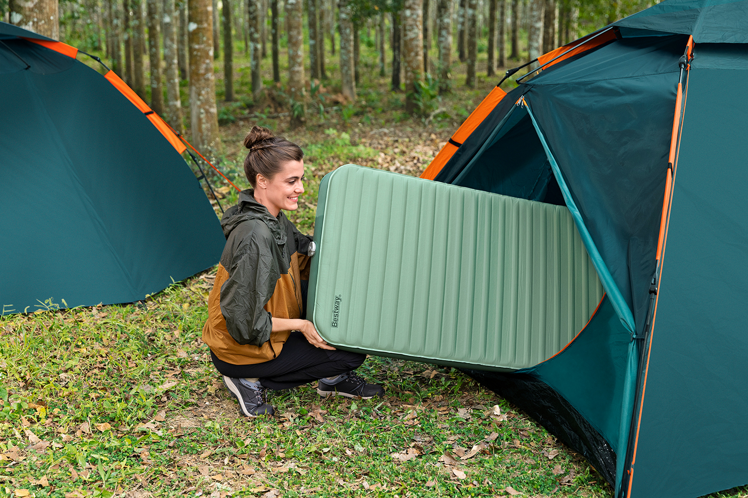 Selbstaufblasende Single-XL-Isomatte ComforTrek™ 198 x 63,5 x 10,8 cm